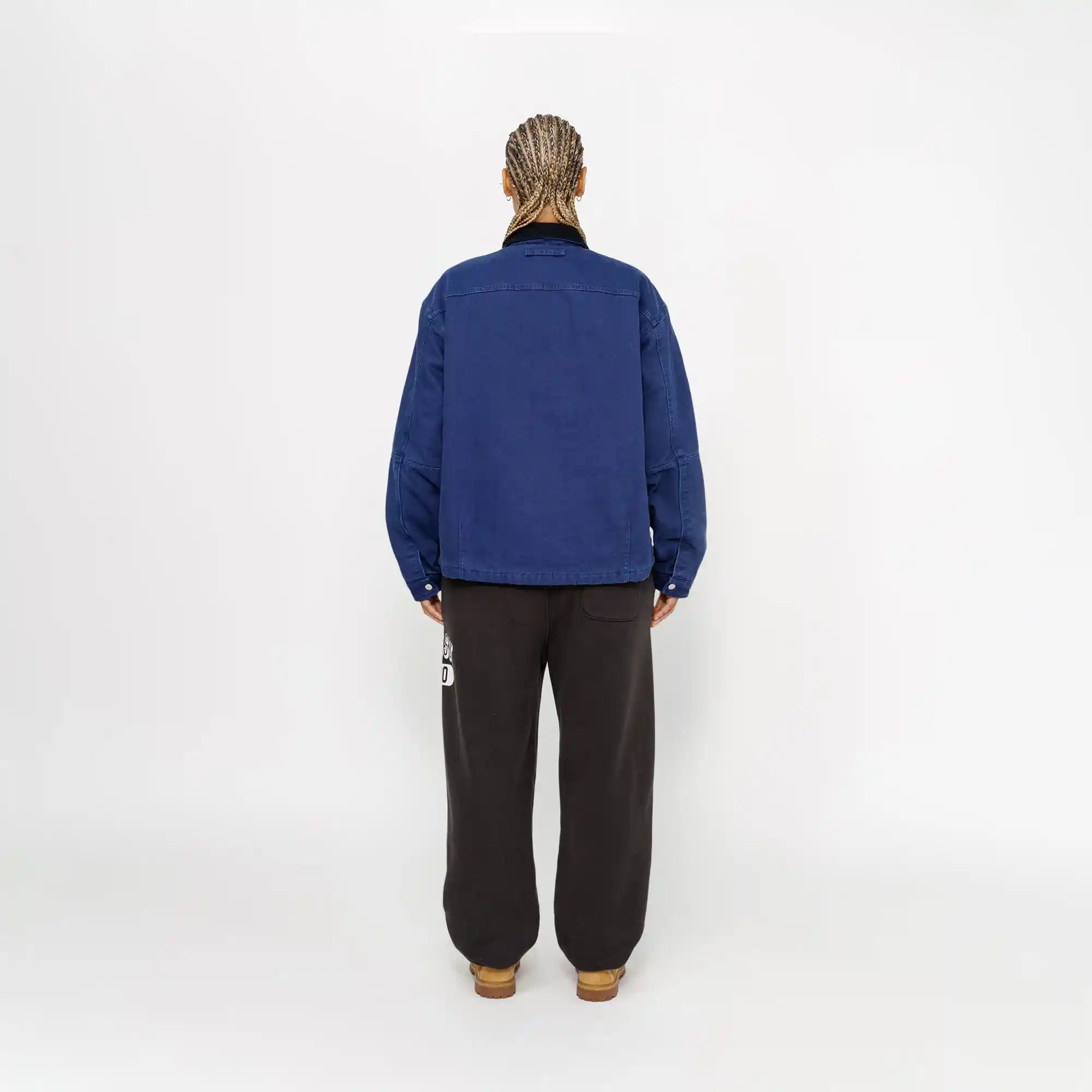 Stussy Stussy 80 Fleece Pant, washed black — available at Norwood