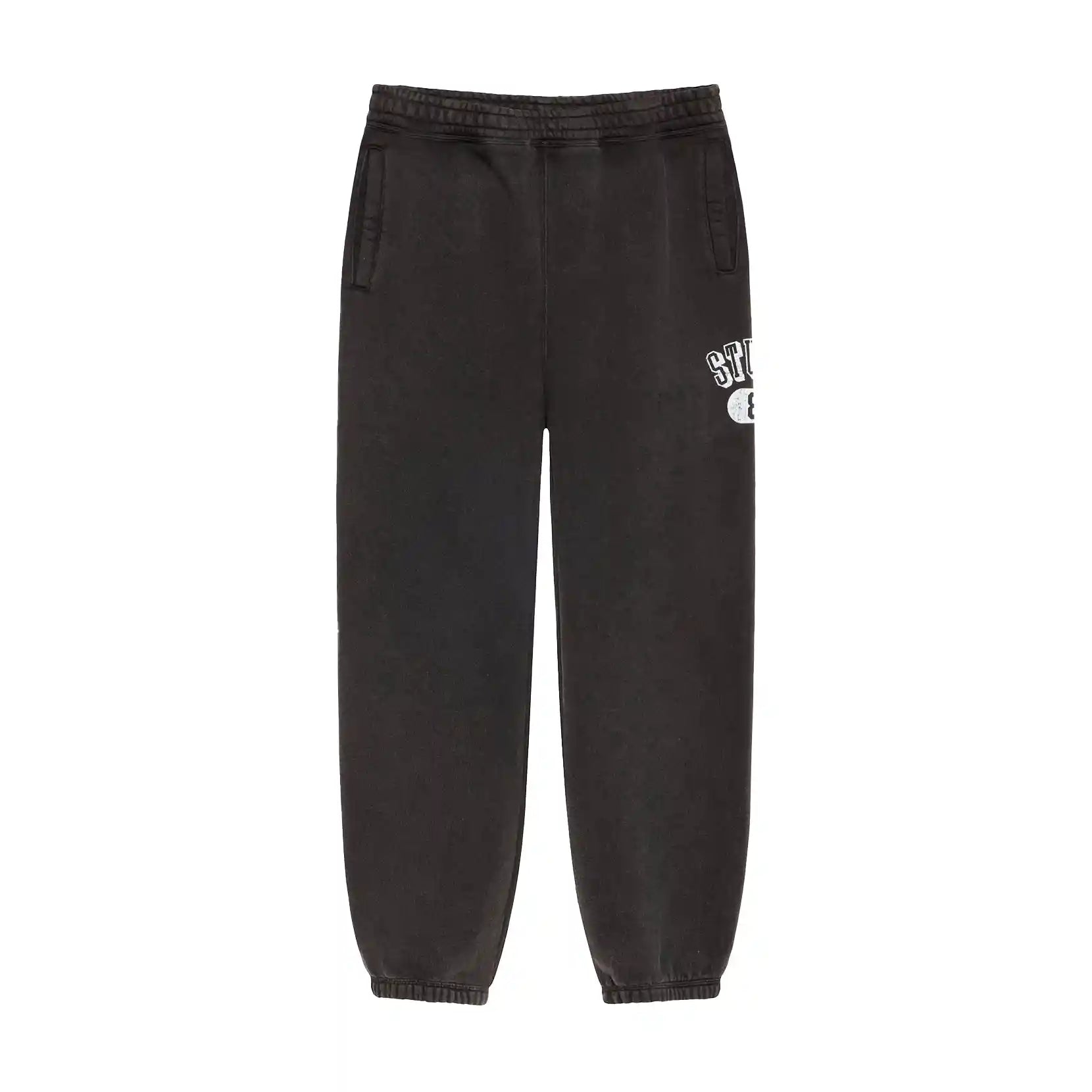 Stussy Stussy 80 Fleece Pant, washed black