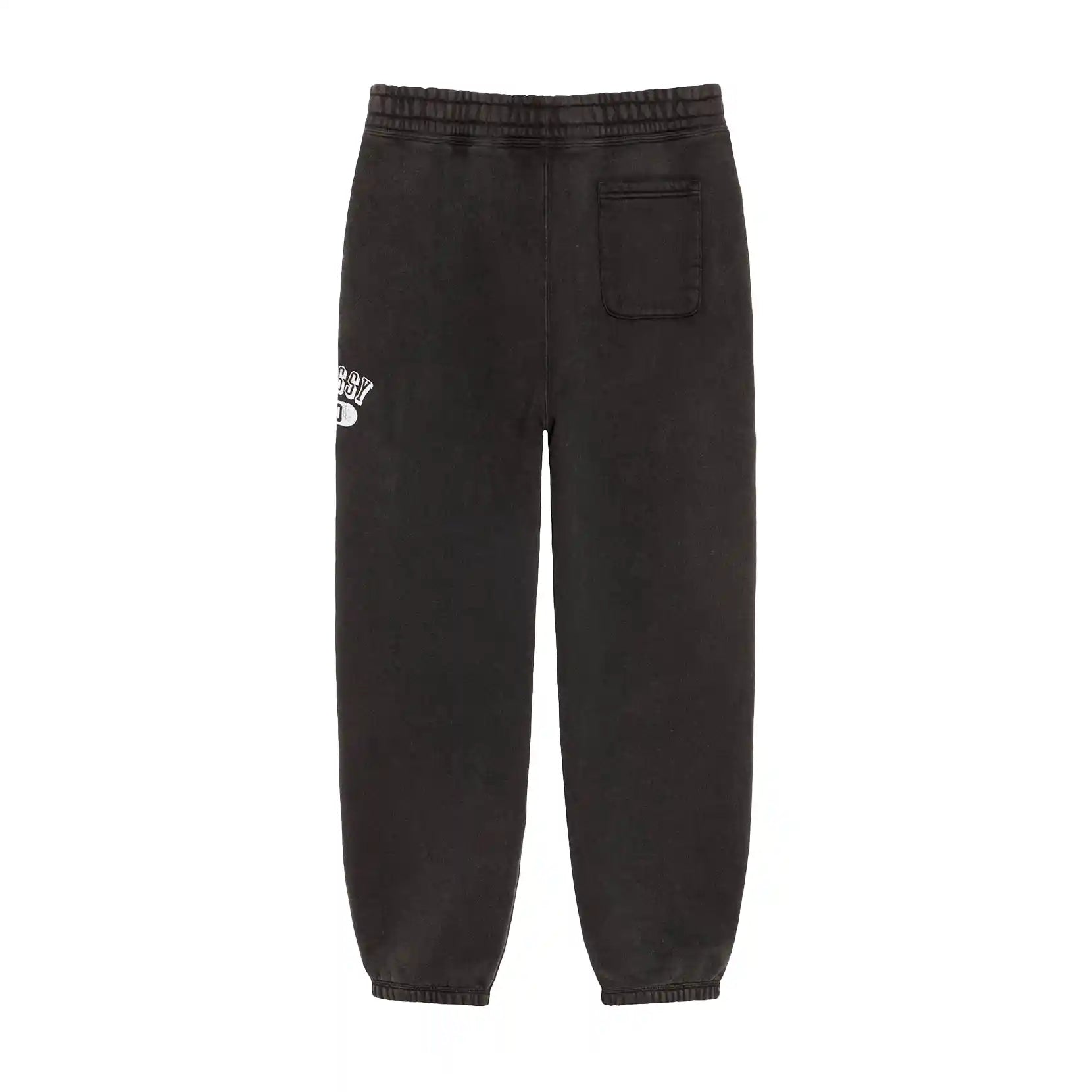 Stussy Stussy 80 Fleece Pant, washed black — available at Norwood