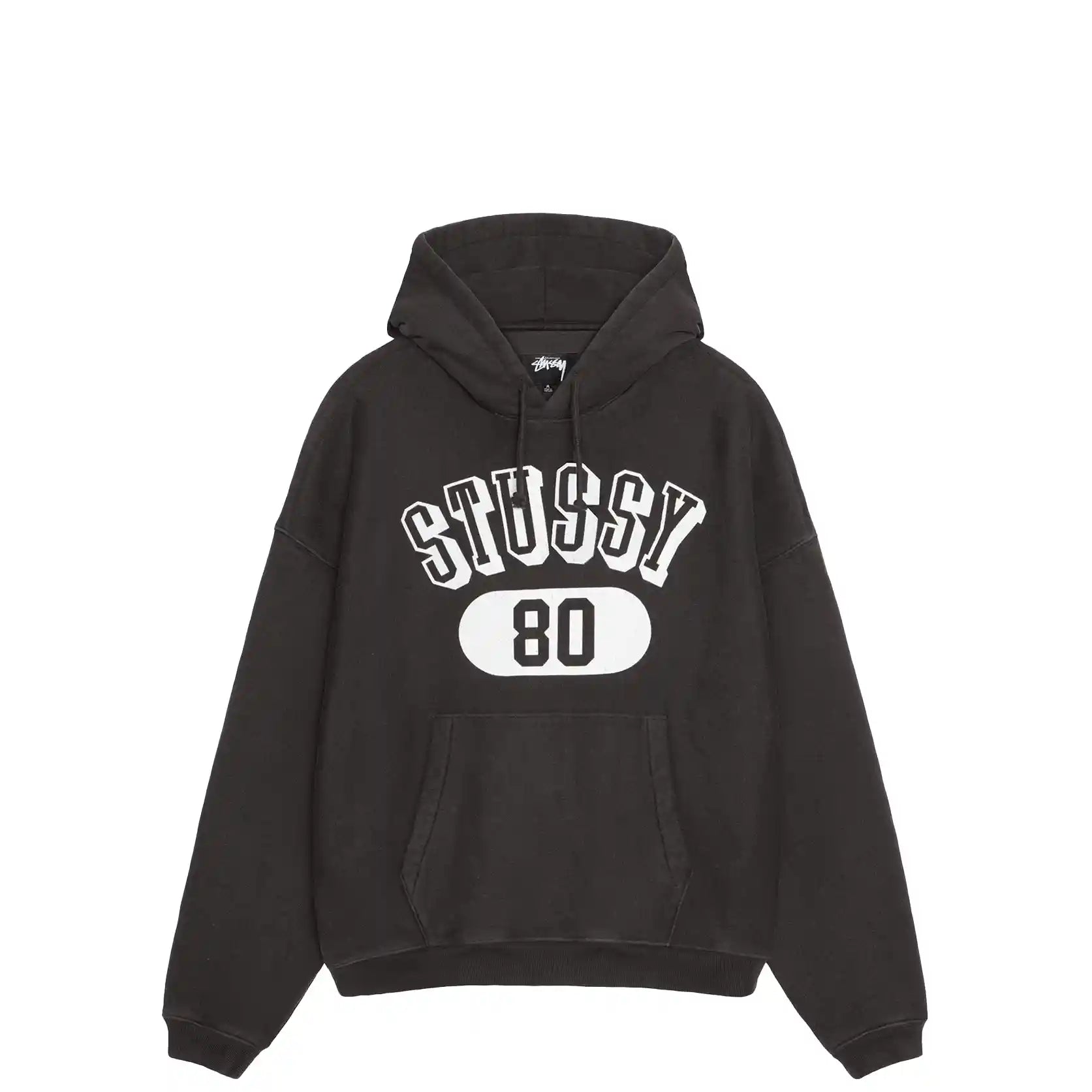 Stussy Stussy 80 Relaxed Hood, washed black