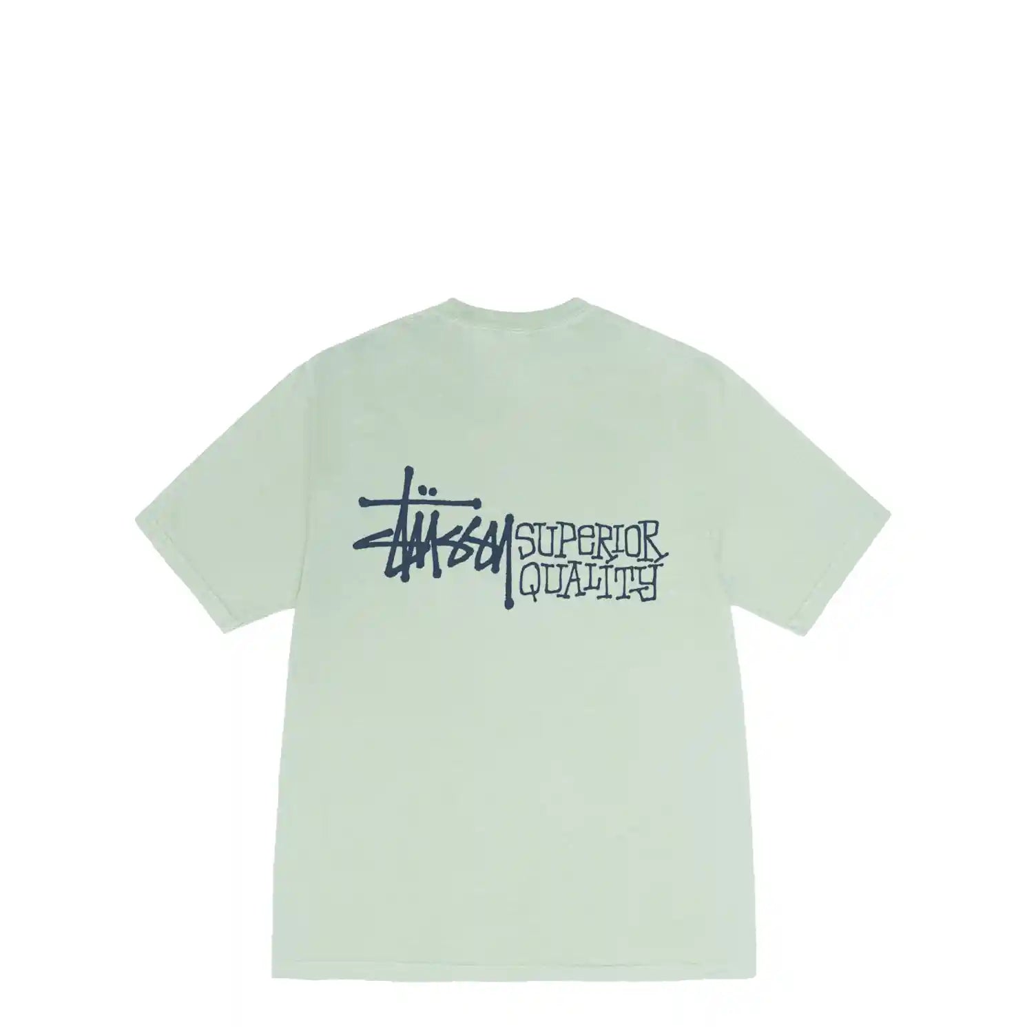 Stussy Superior Quality Pigment Dyed Tee, granite — available at Norwood