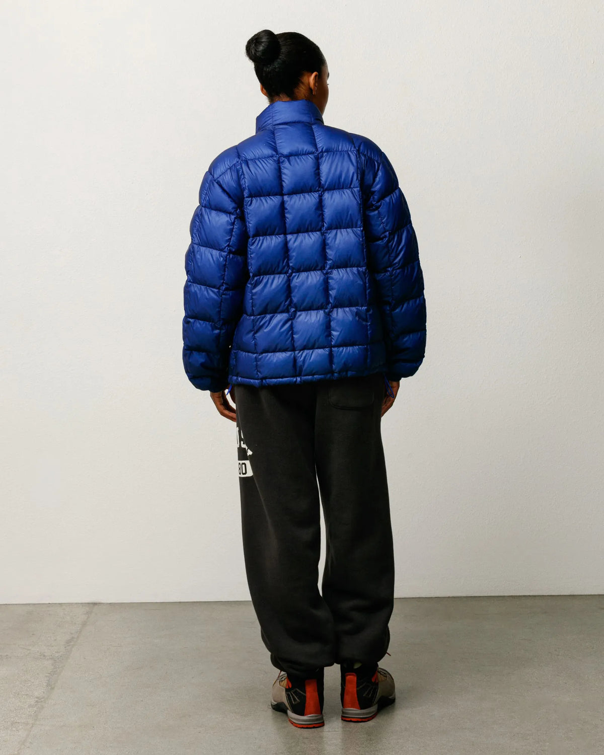 Stussy Varsity Fleece Pant, washed black — available at Norwood
