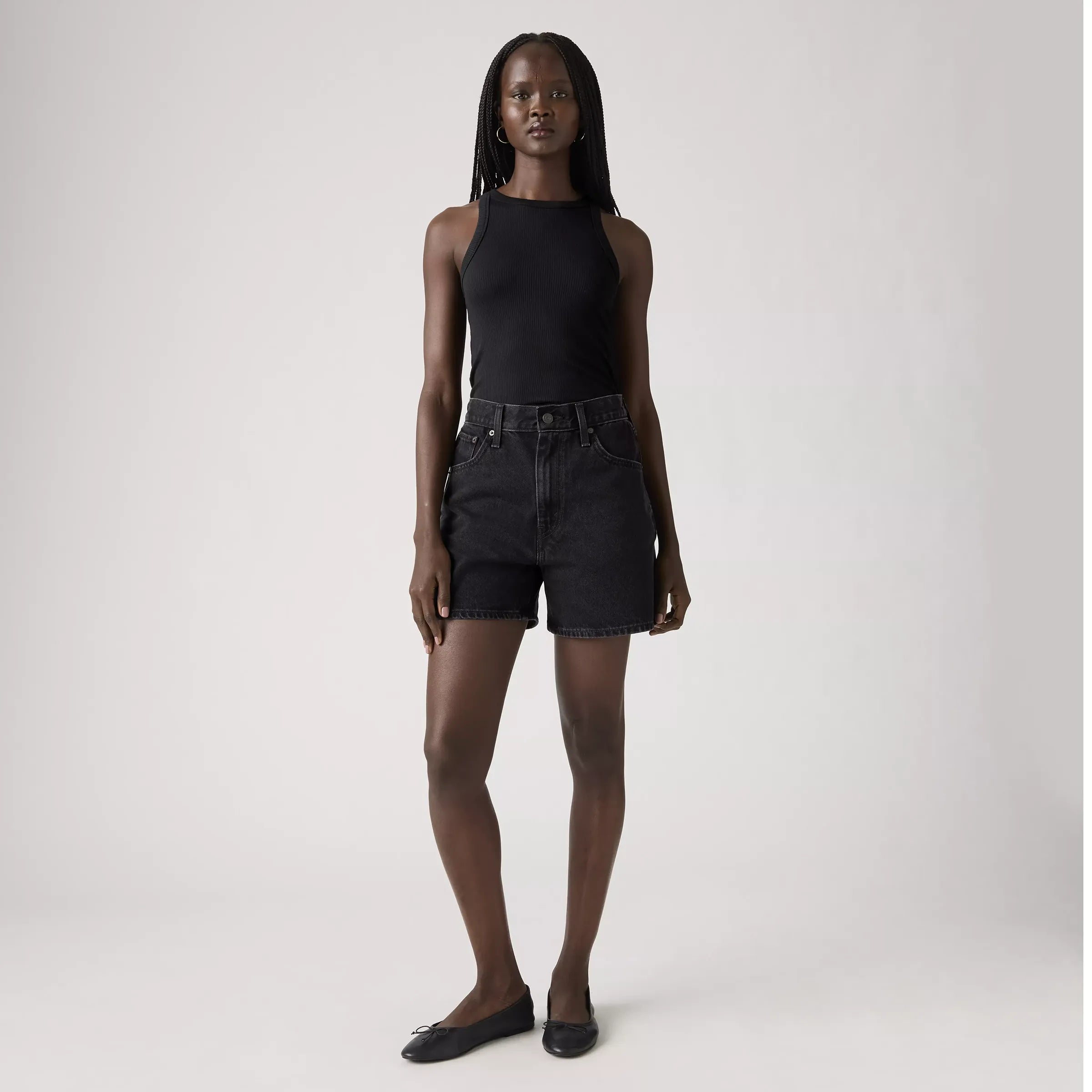 Levi's Womens Cinch Mid-Thigh Short, open mind — available at Norwood