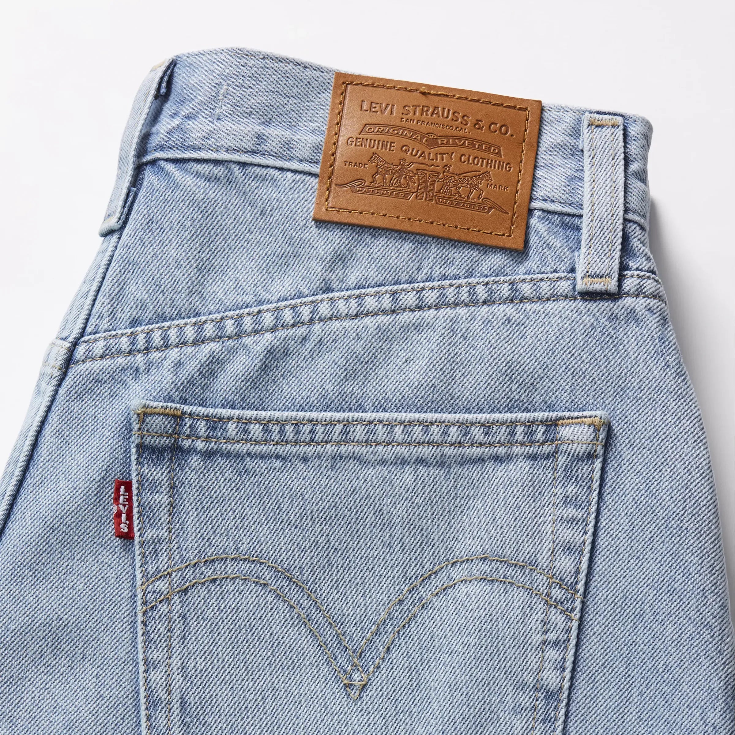 Levi's Womens High Baggy Short, far and wide short — available at Norwood