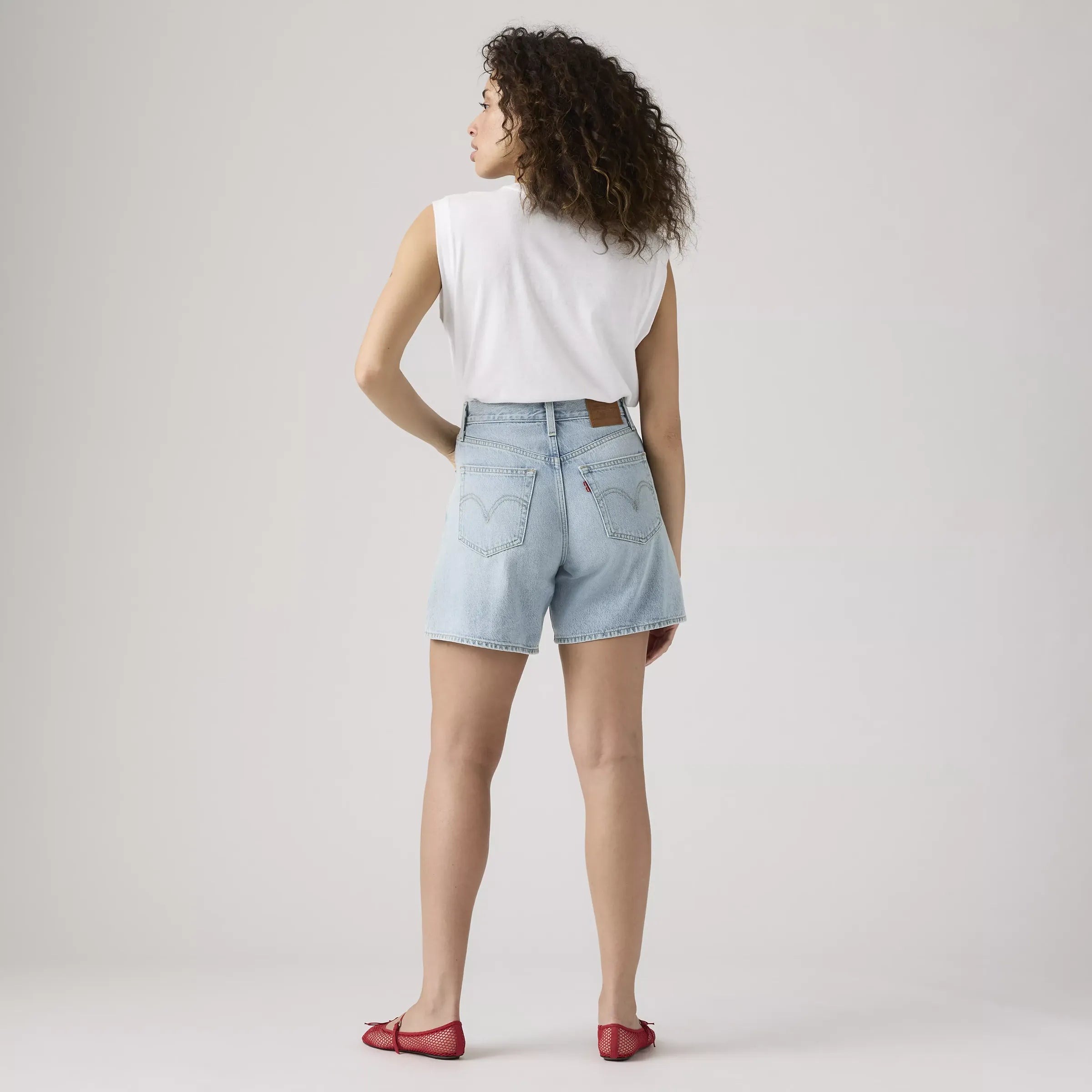 Levi's Womens High Baggy Short, far and wide short — available at Norwood