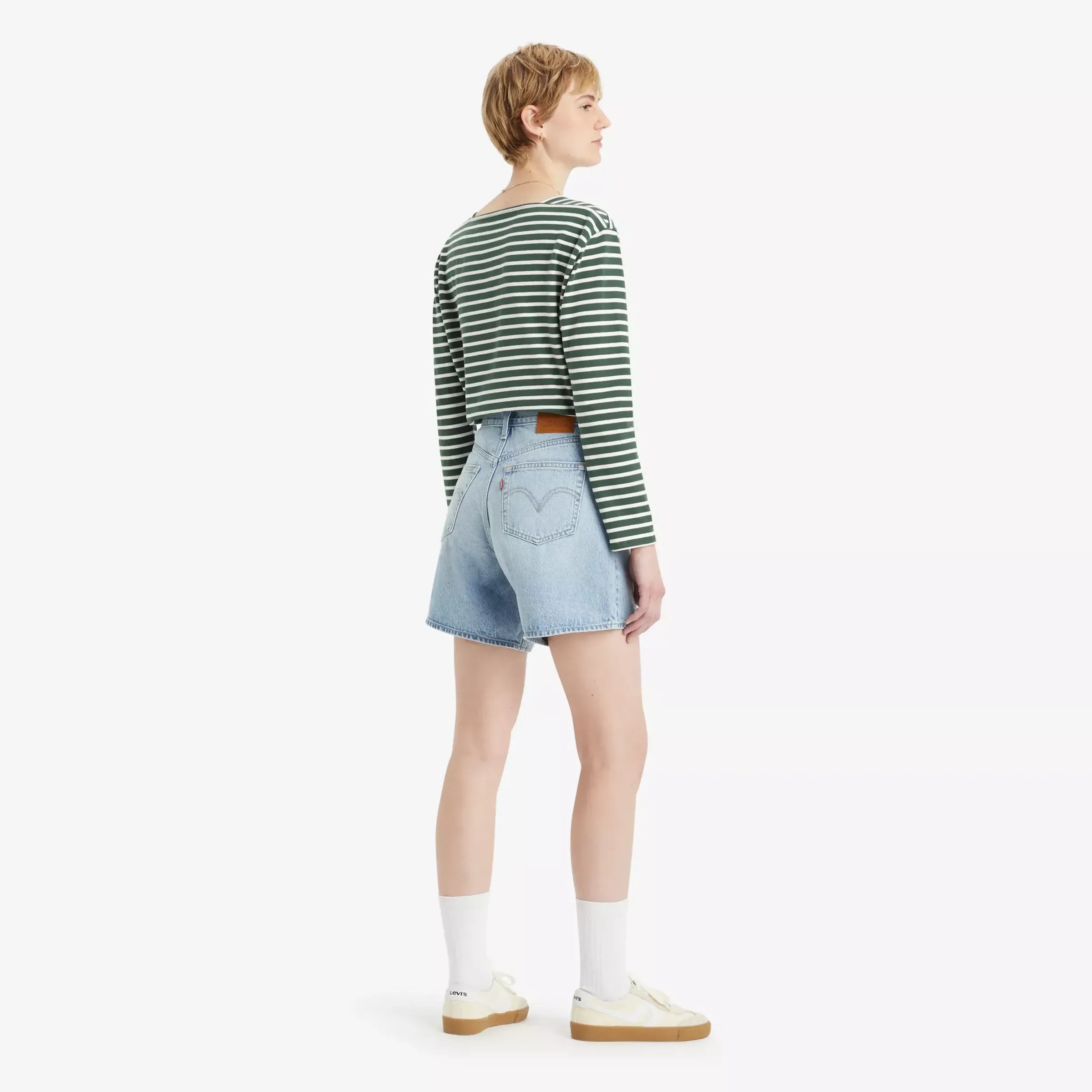 Levi's Womens High Baggy Short, far and wide short — available at Norwood