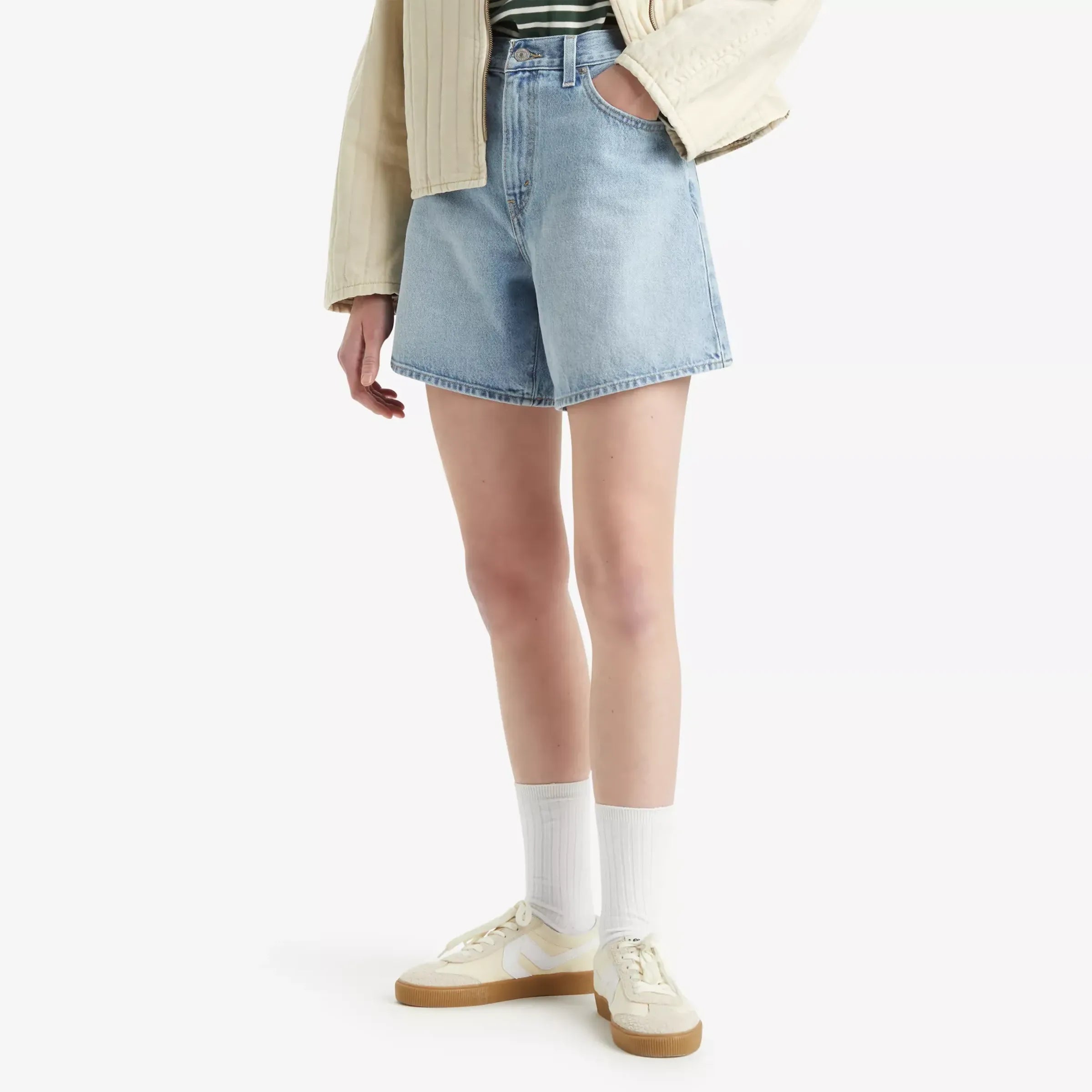 Levi's Womens High Baggy Short, far and wide short — available at Norwood