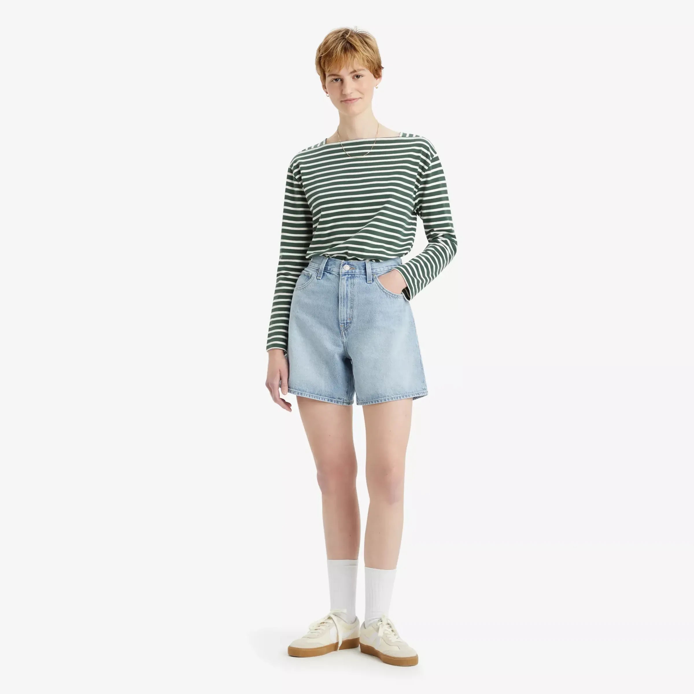 Levi's Womens High Baggy Short, far and wide short — available at Norwood