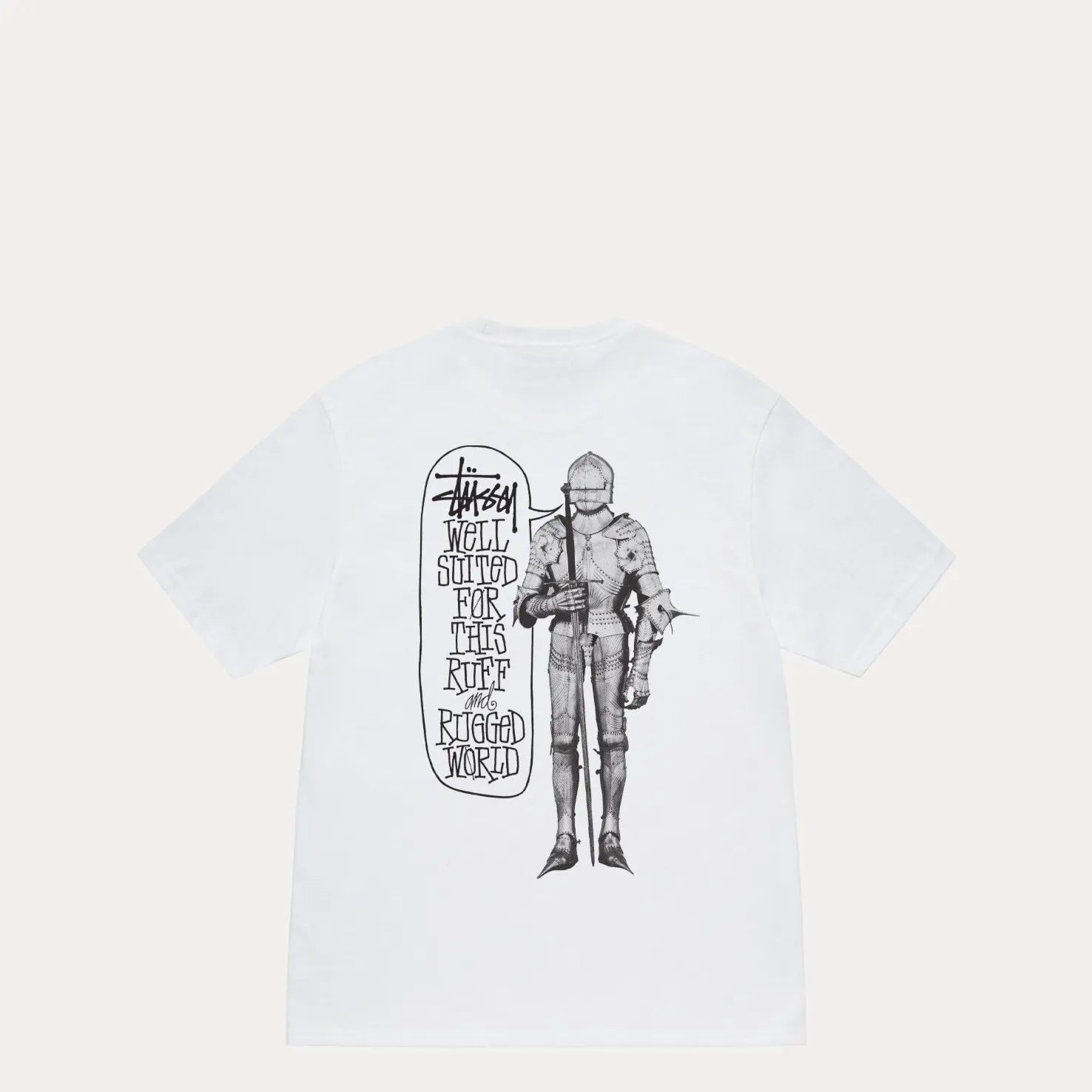 Stussy Well Suited Tee, white