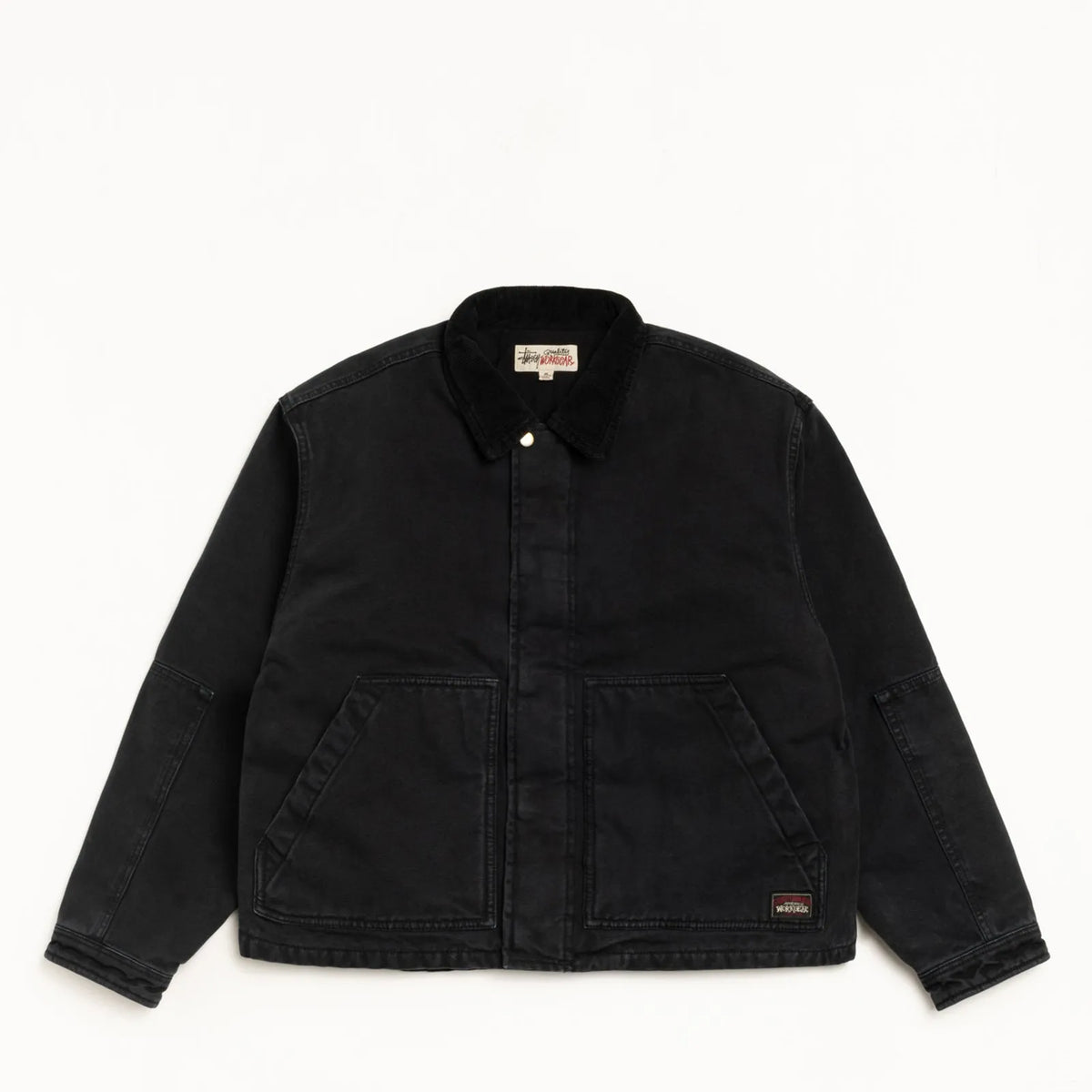 Stussy Workgear Jacket, black — available at Norwood