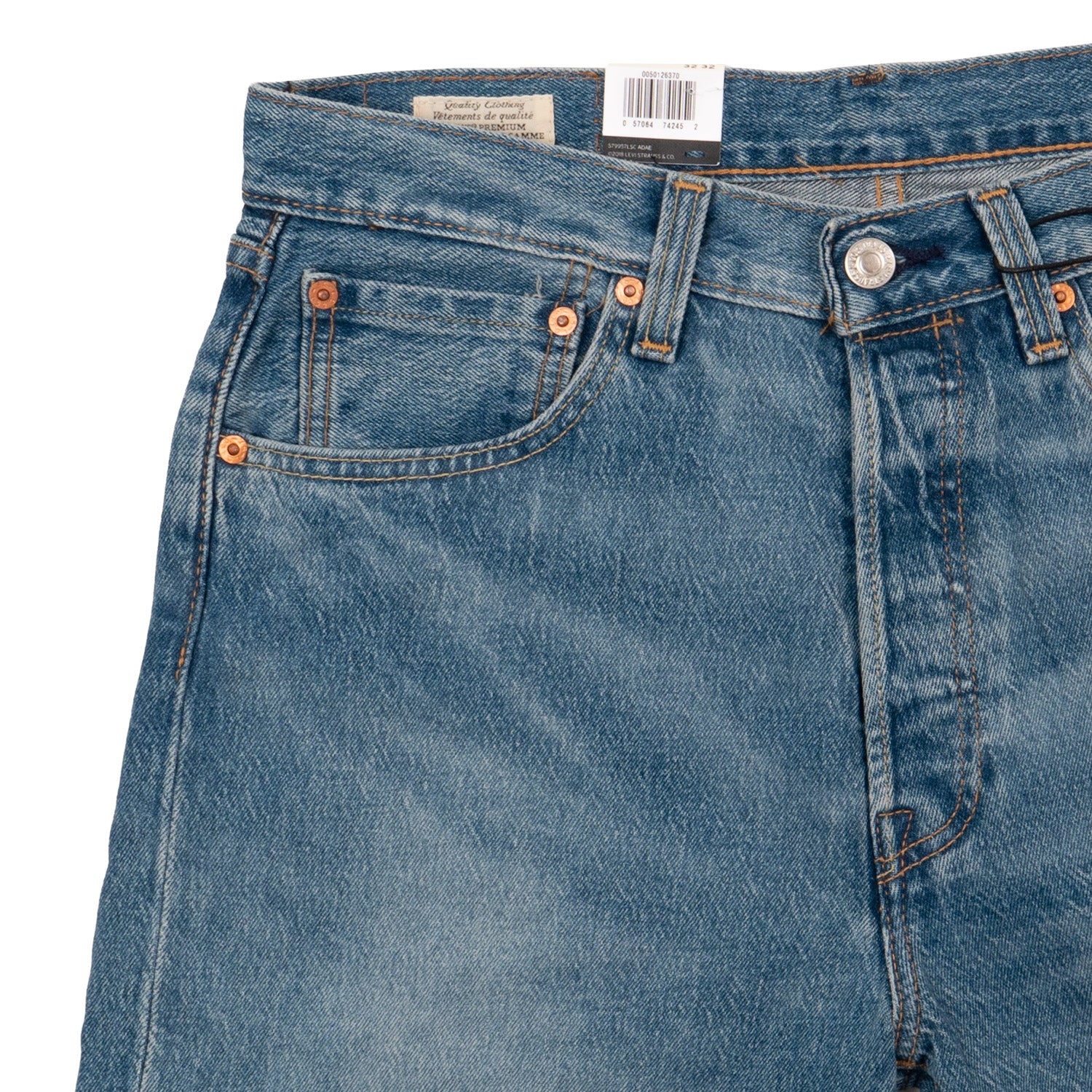 Levi's 501 Original Fit denim — available at Norwood