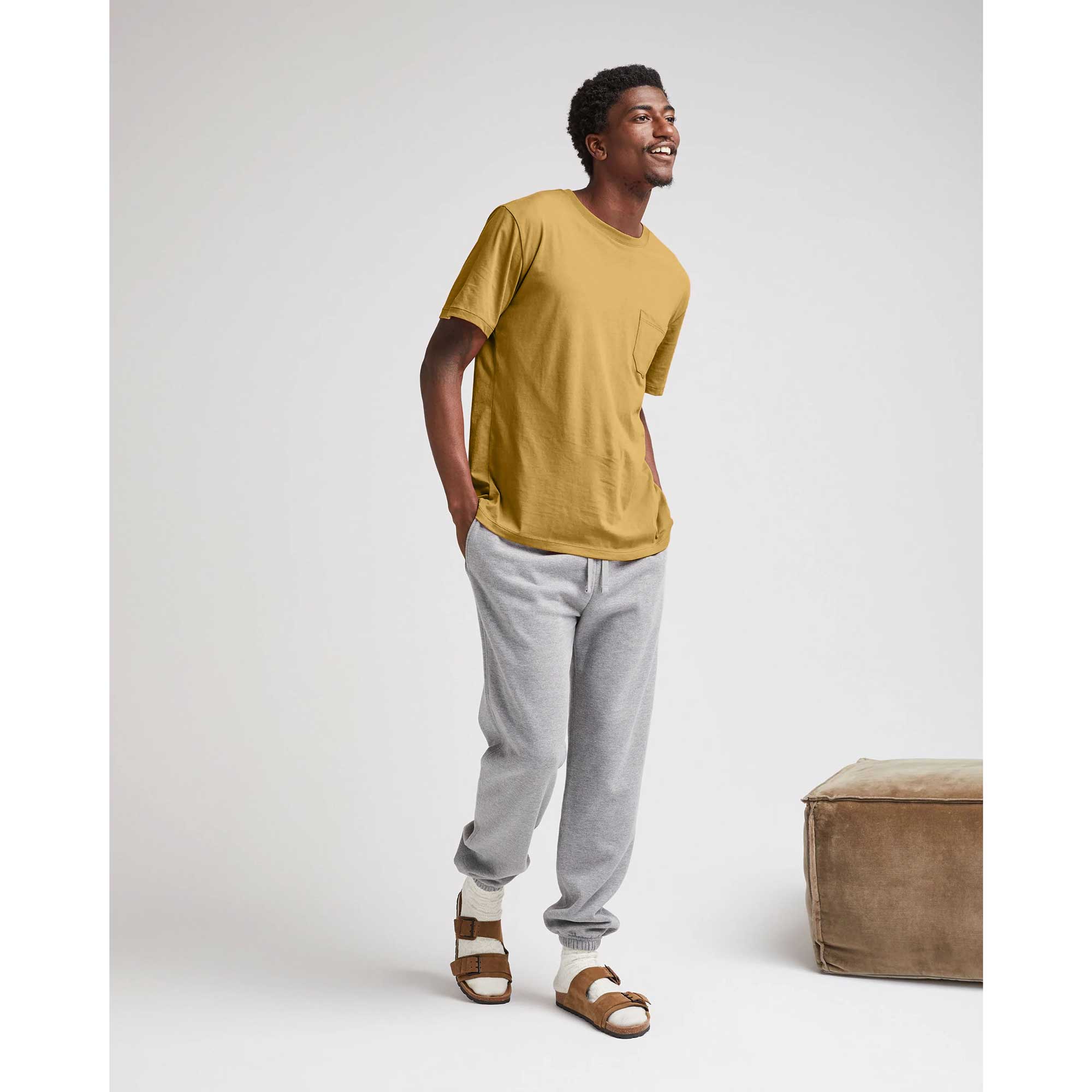 Richer Poorer Men's Pima Cotton Pocket tee — available at Norwood