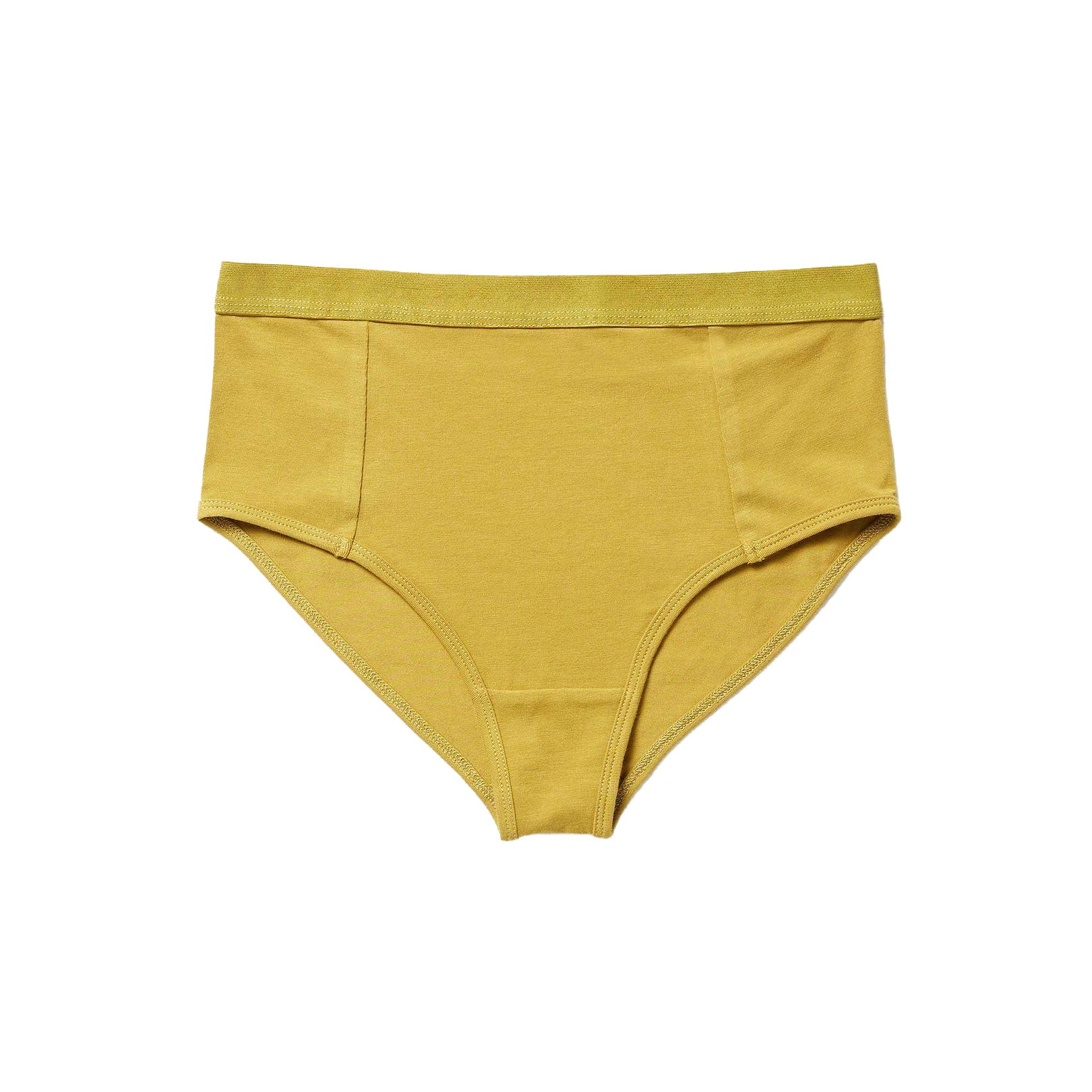 Richer Poorer High Waist Brief, golden verde — available at Norwood
