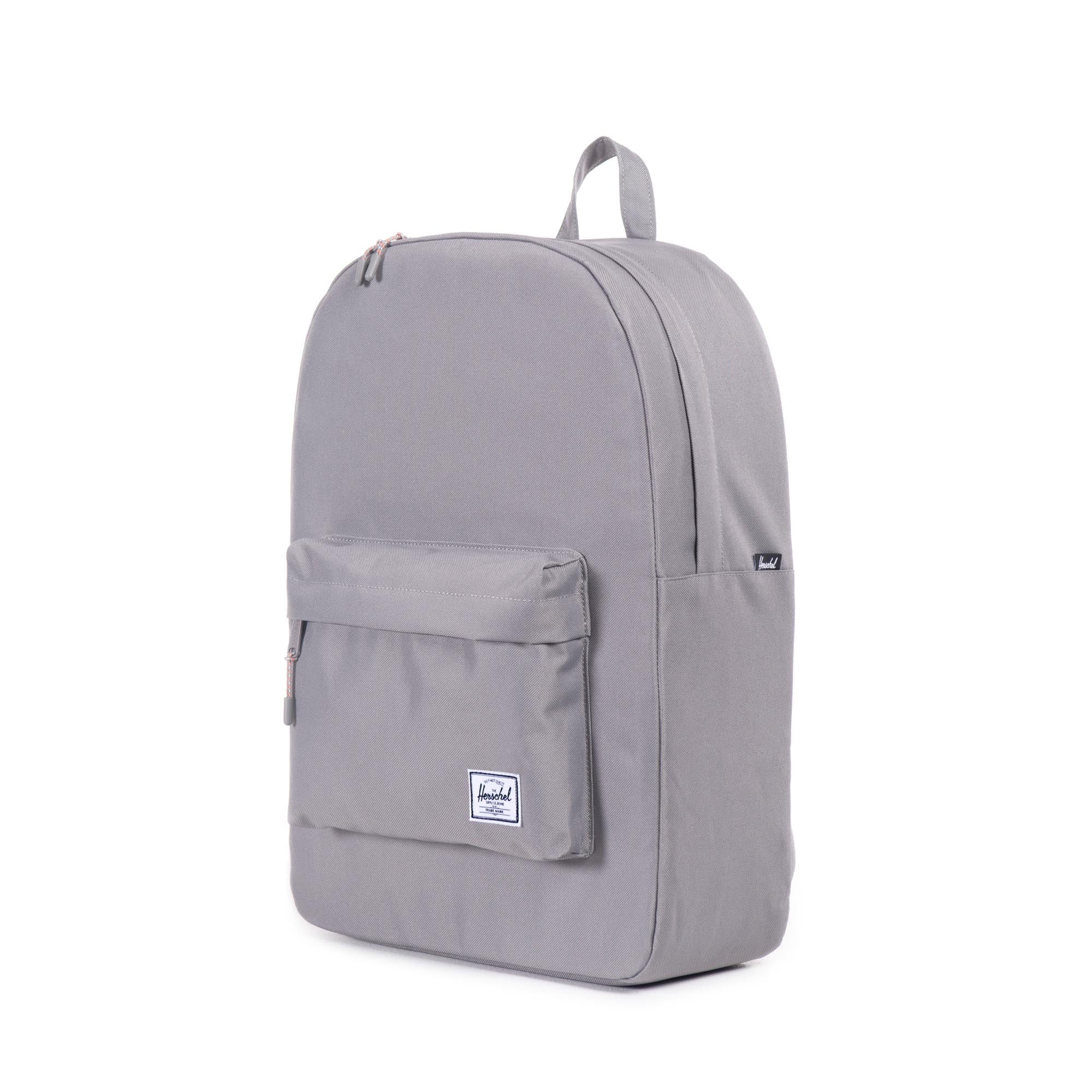 Herschel Classic Backpack, 600D Poly Grey — available at Norwood