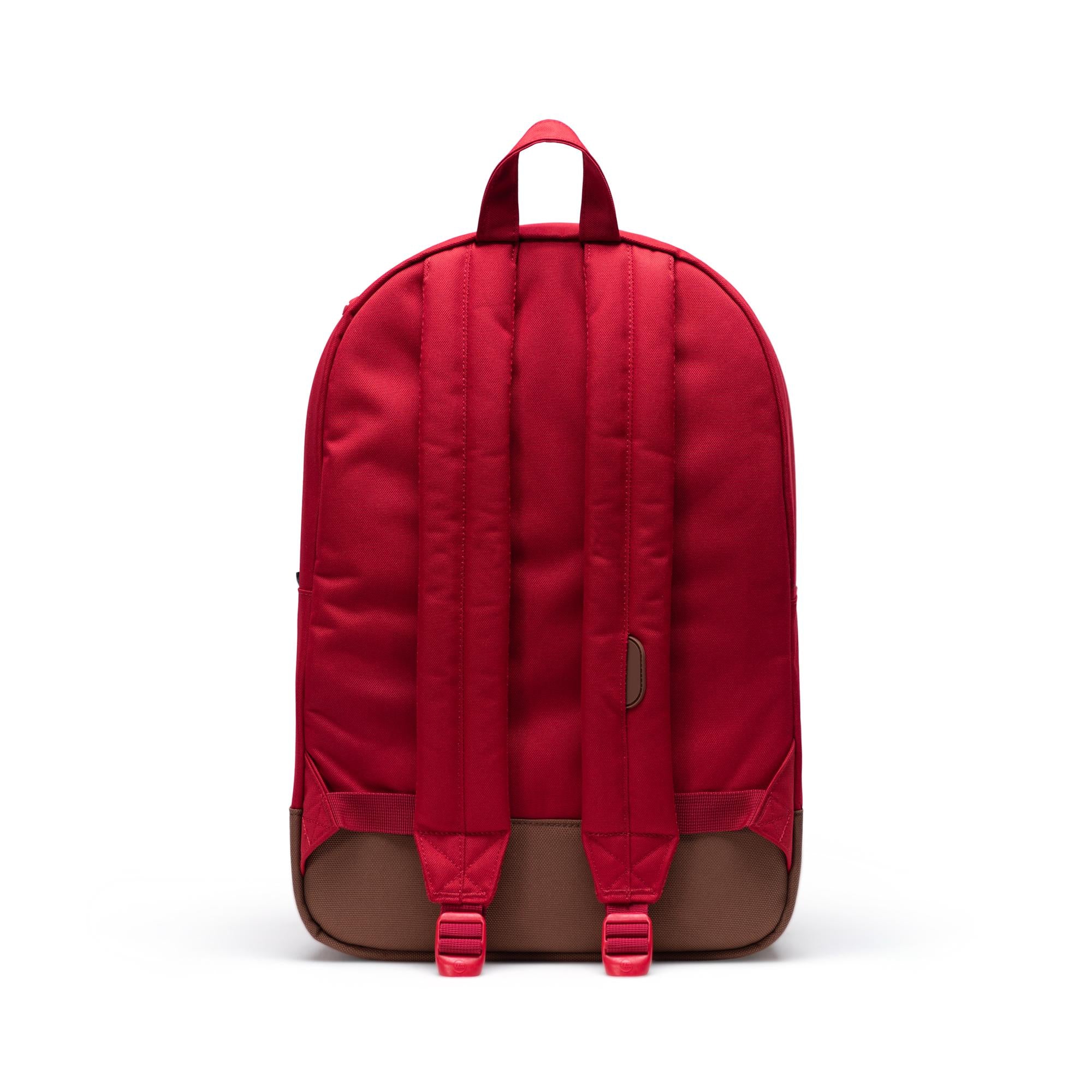 Herschel Heritage Backpack, red/saddle brown — available at Norwood