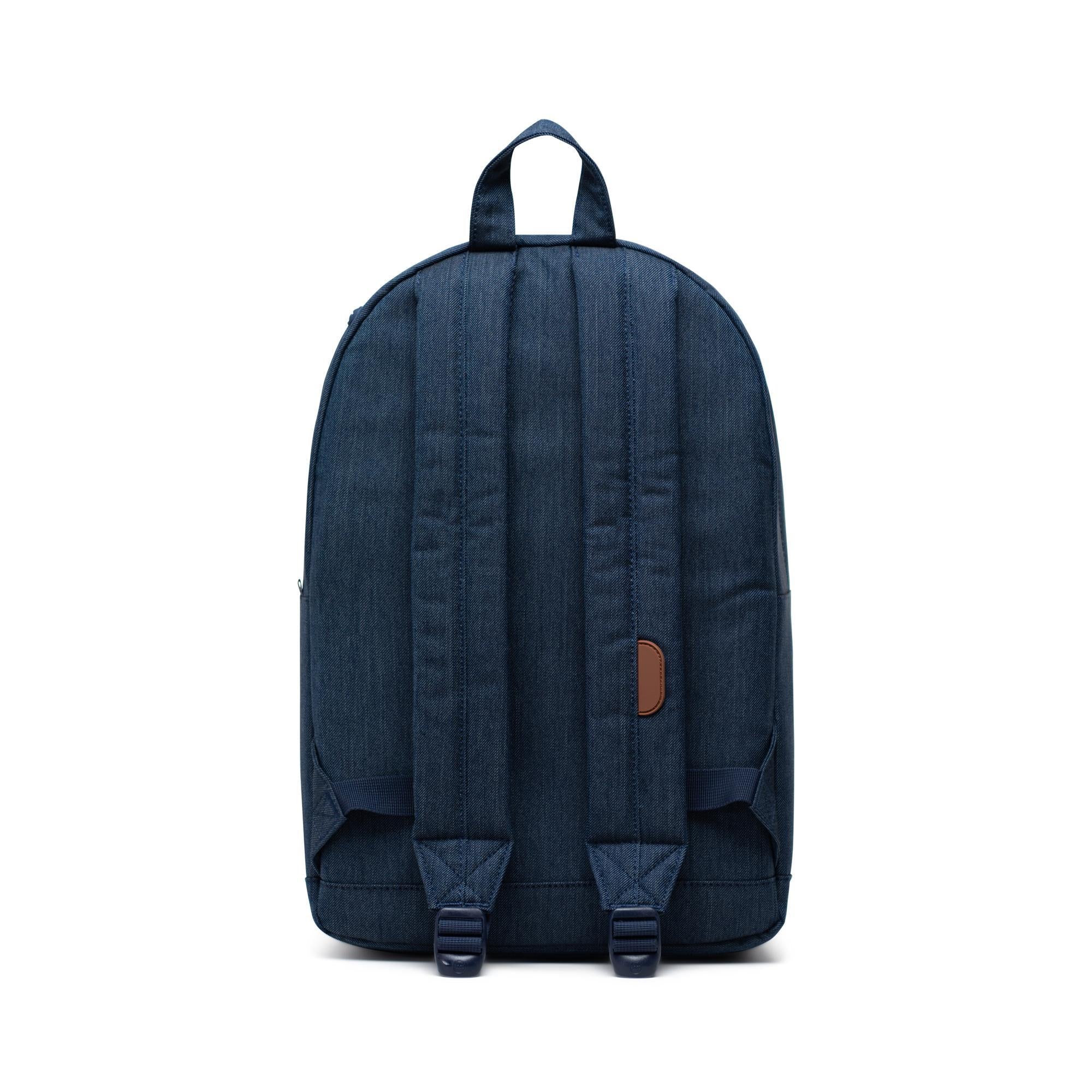 Herschel Pop Quiz backpack, Indigo Denim Crosshatch — available at Norwood