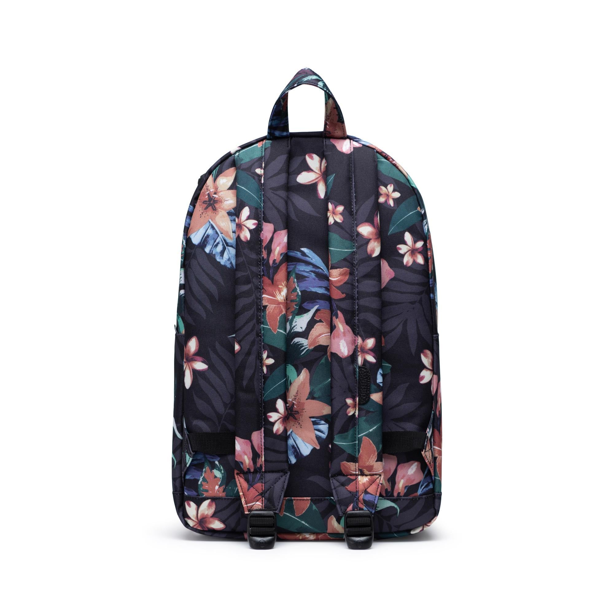 Herschel Pop Quiz backpack, Summer Floral Black — available at Norwood