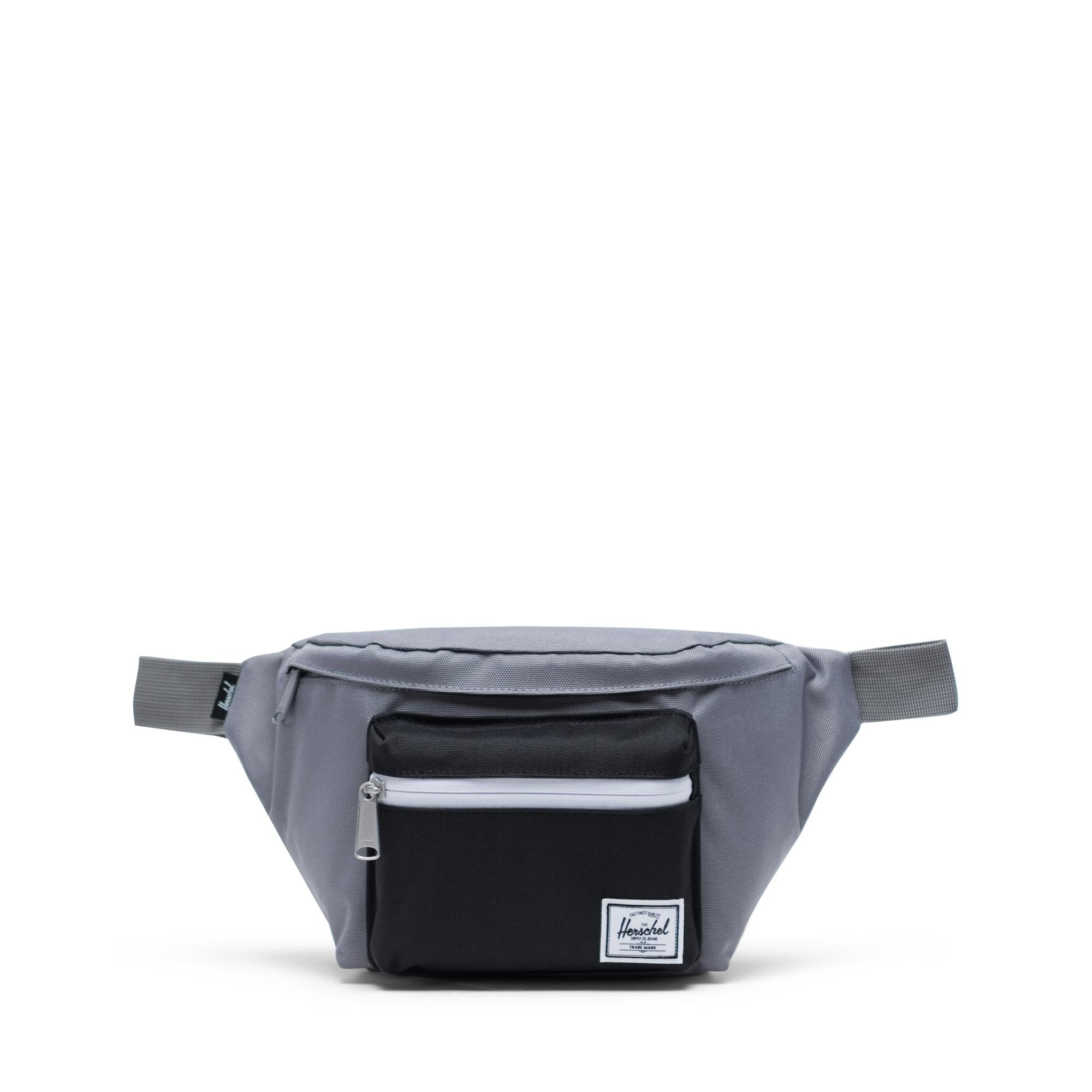 Herschel Seventeen Hip Pack, grey/black — available at Norwood