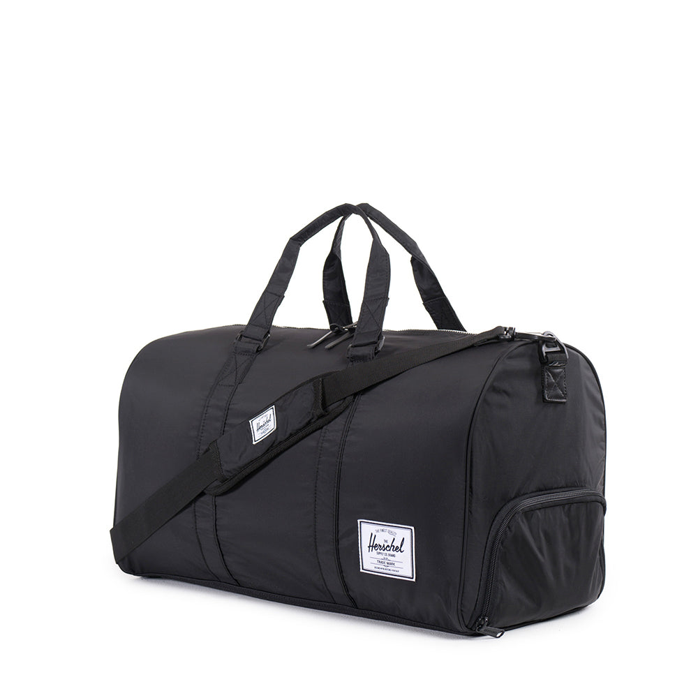 Herschel Novel Nylon Duffel Bag - Black — available at Norwood