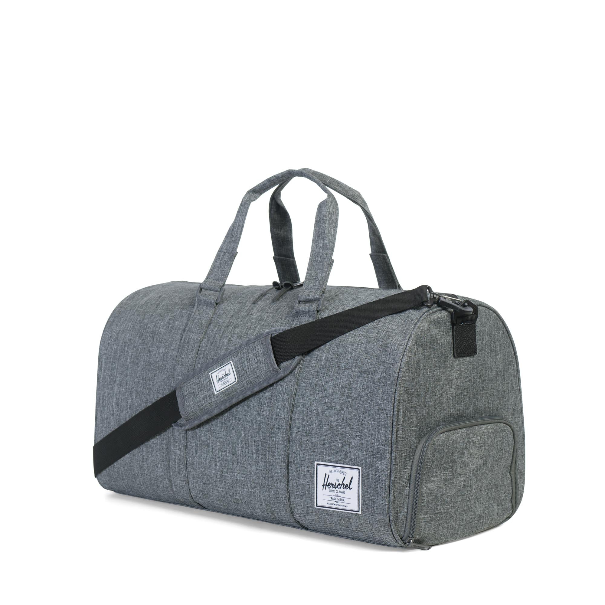 Herschel Novel Duffel Bag, 600D Poly Raven — available at Norwood