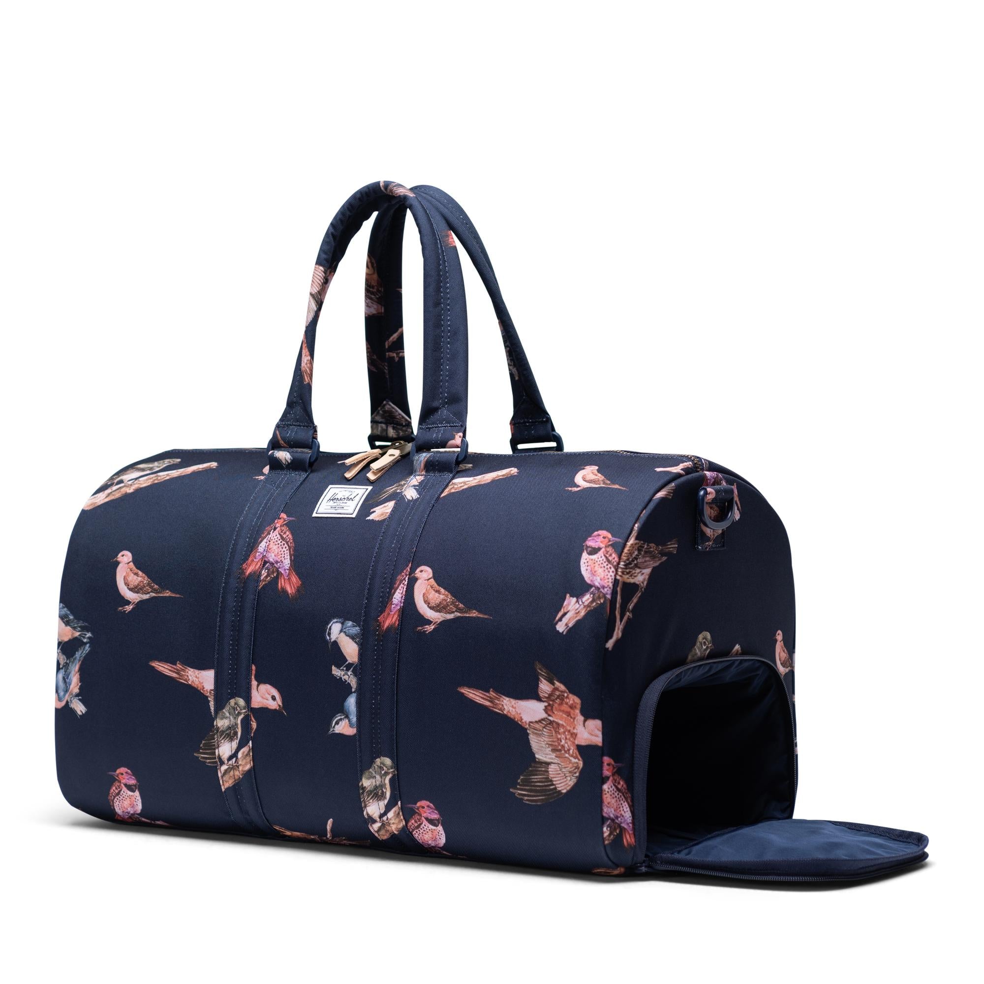 Herschel Novel Duffel Bag - Birds of Herschel, peacoat — available at Norwood