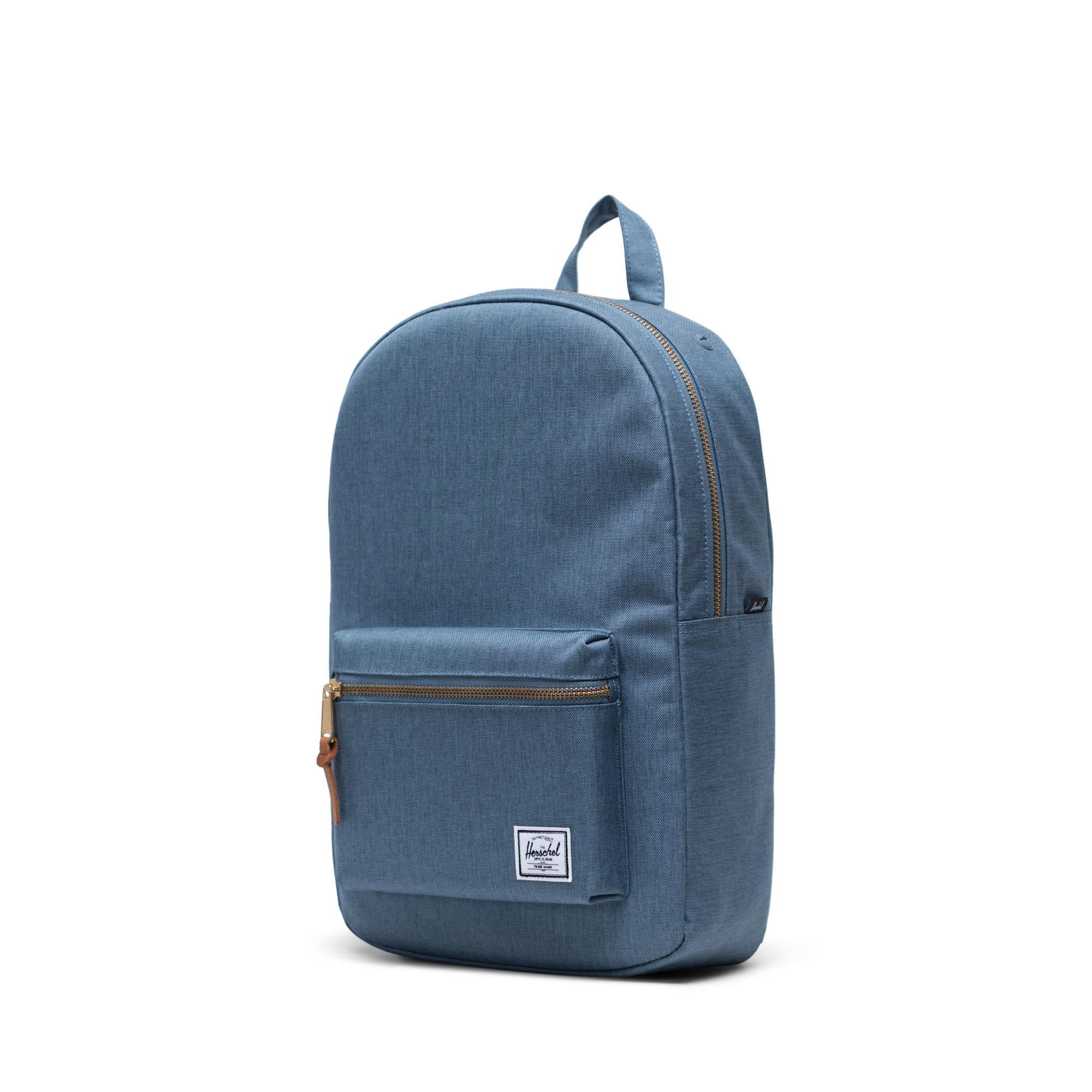 Herschel settlement mid-volume backpack, blue mirage crosshatch — available at Norwood