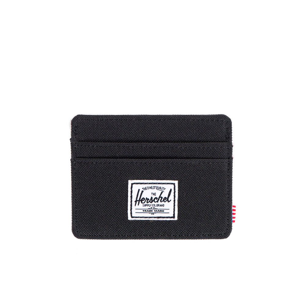 Herschel Charlie Nylon Wallet, Black — available at Norwood
