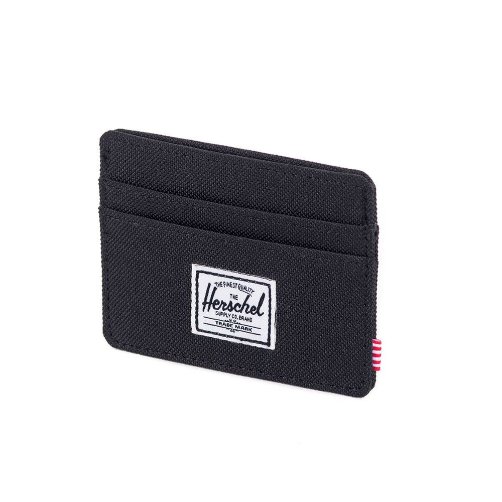 Herschel Charlie Nylon Wallet, Black — available at Norwood