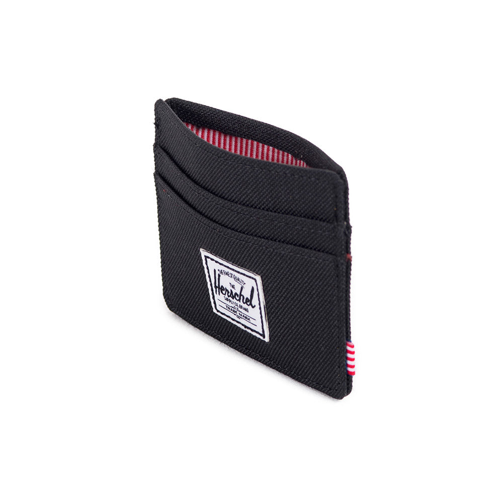 Herschel Charlie Nylon Wallet, Black — available at Norwood