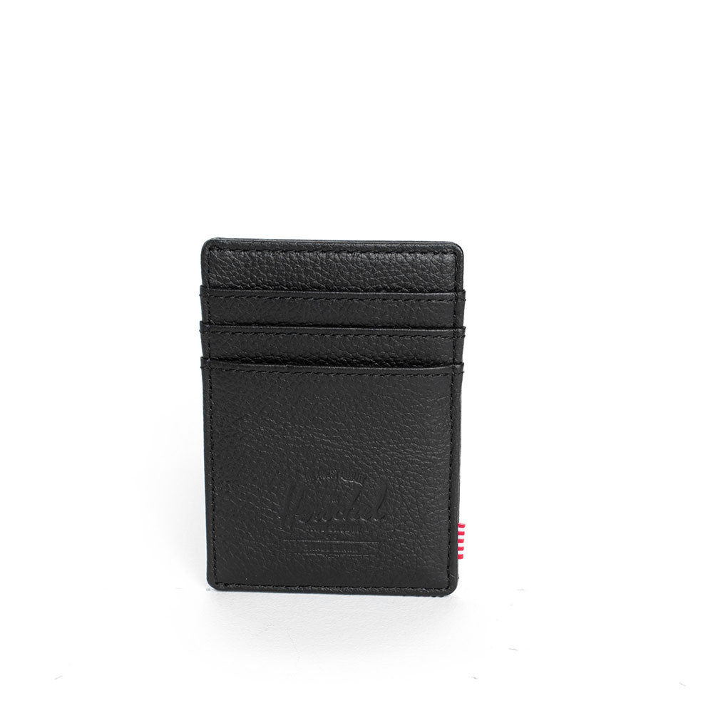 Herschel Raven Wallet, Black Leather — available at Norwood