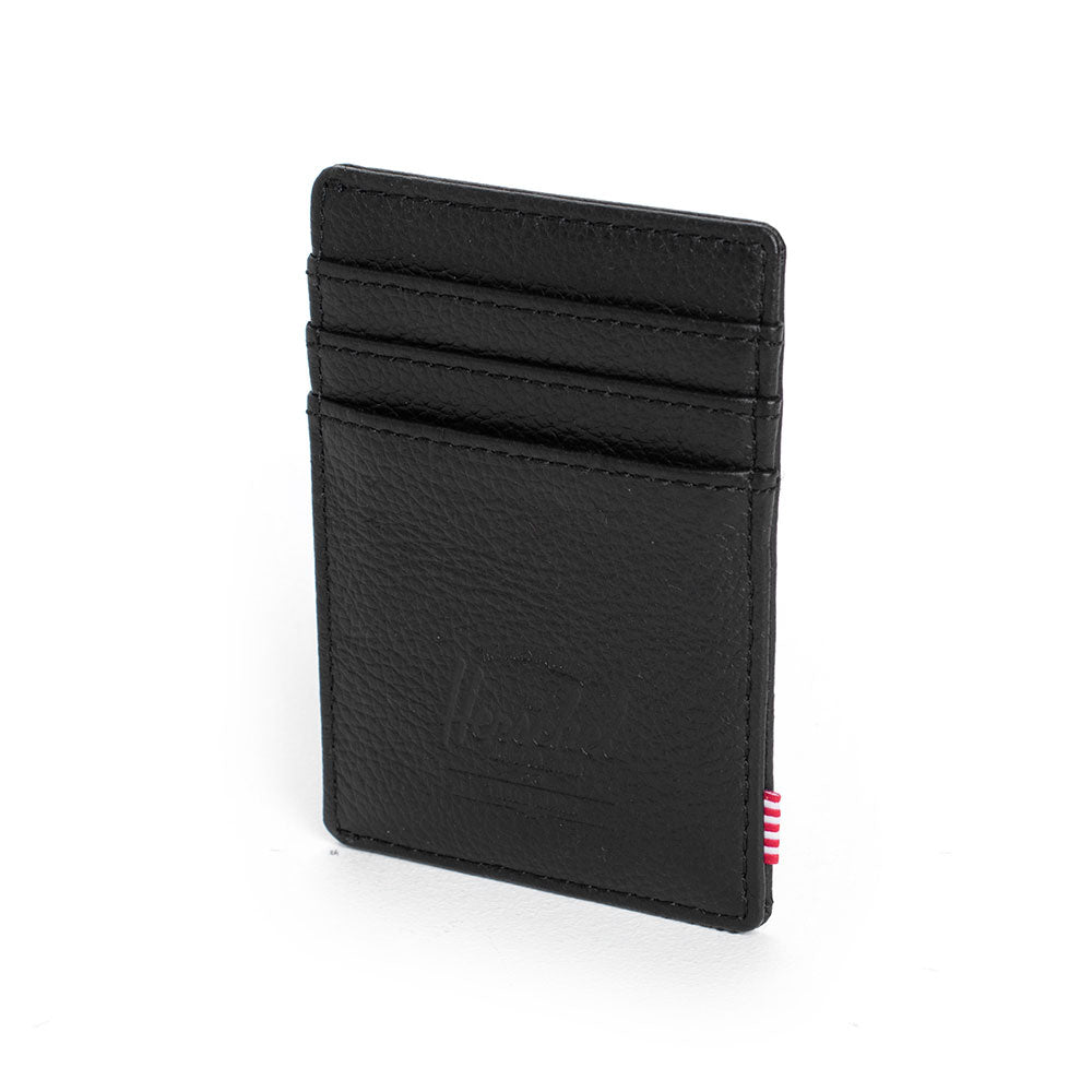 Herschel Raven Wallet, Black Leather — available at Norwood