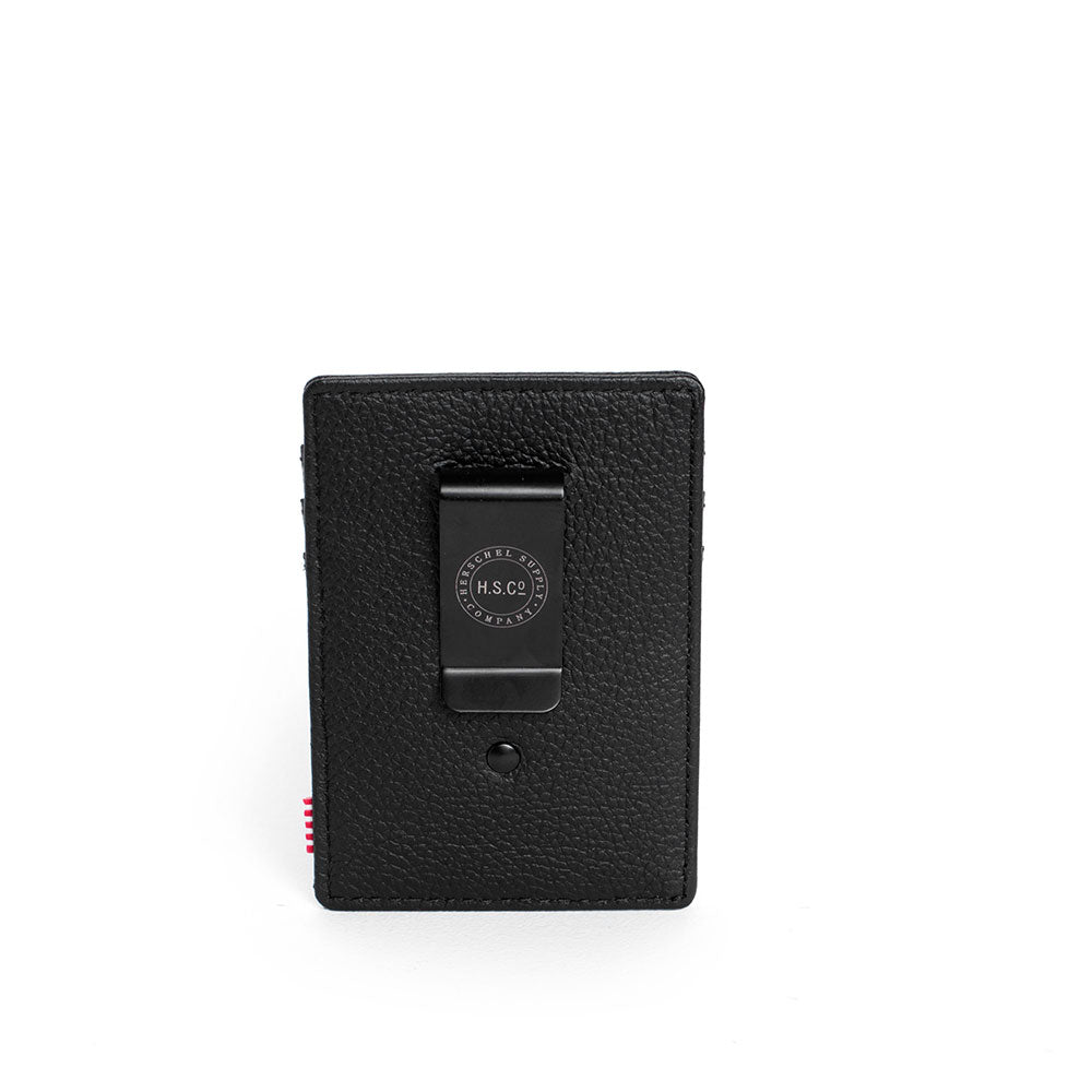 Herschel Raven Wallet, Black Leather — available at Norwood