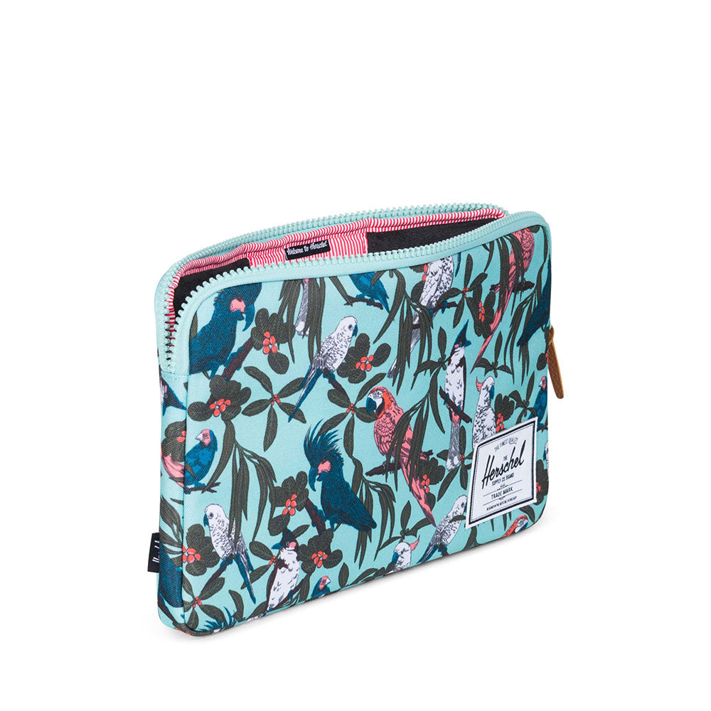 Herschel Anchor Sleeve, Lucite Green Parlour, 13" — available at Norwood