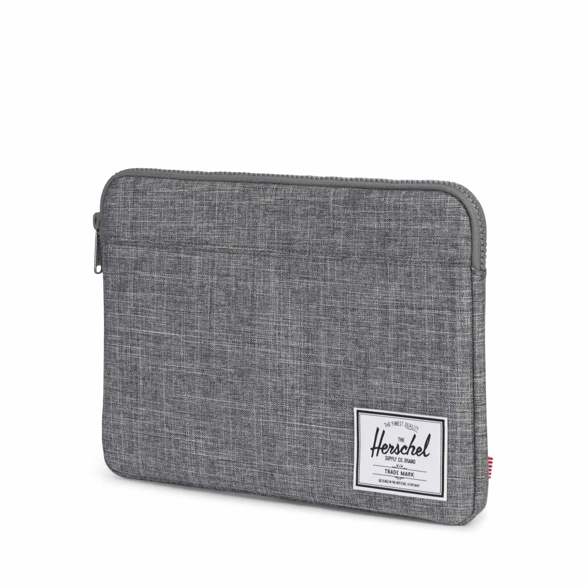 Herschel Anchor Sleeve For 15 Inch Macbook Sleeve, raven crosshatch — available at Norwood
