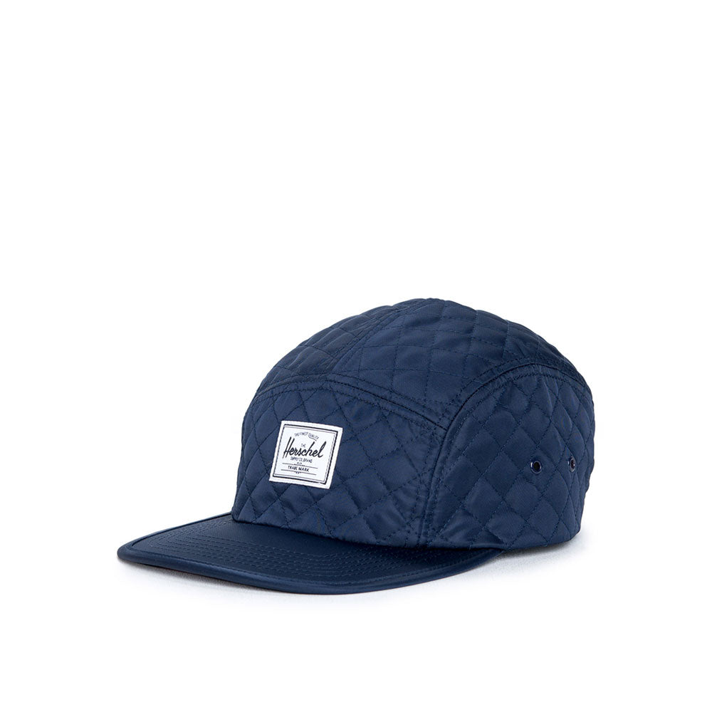 Herschel Glendale Quilted Nylon Cap, Navy — available at Norwood