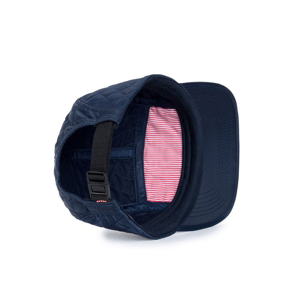 Herschel Glendale Quilted Nylon Cap, Navy — available at Norwood