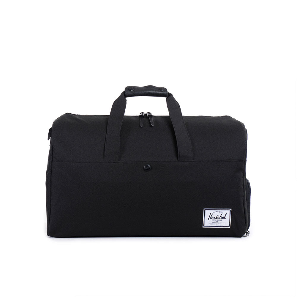 Herschel Lonsdale Duffle Bag, 600D Poly Black — available at Norwood