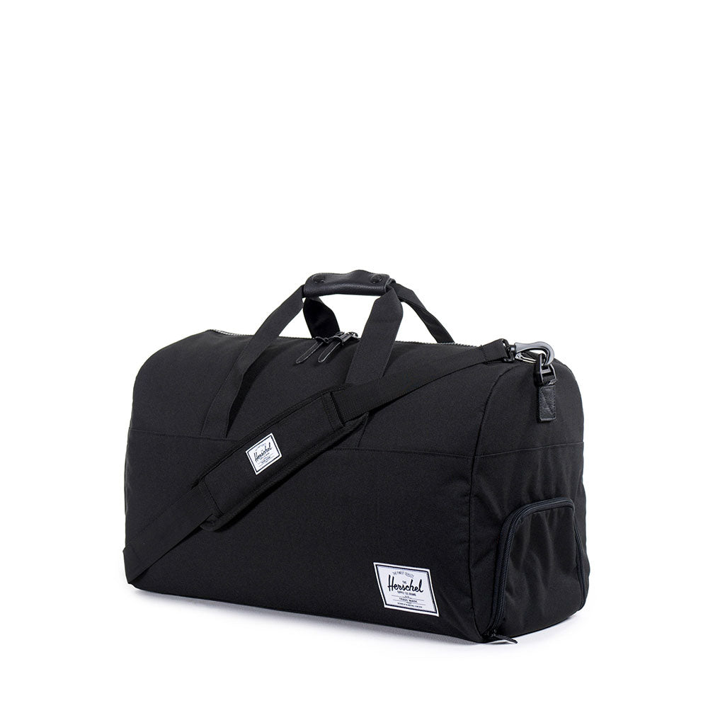Herschel Lonsdale Duffle Bag, 600D Poly Black — available at Norwood