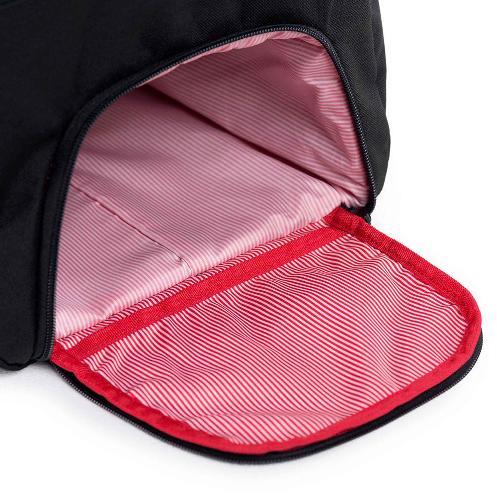 Herschel Lonsdale Duffle Bag, 600D Poly Black — available at Norwood