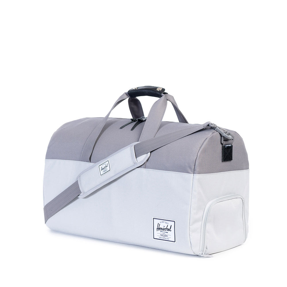 Herschel Lonsdale Duffle Bag, 600D Poly Lunar Rock/Grey — available at Norwood