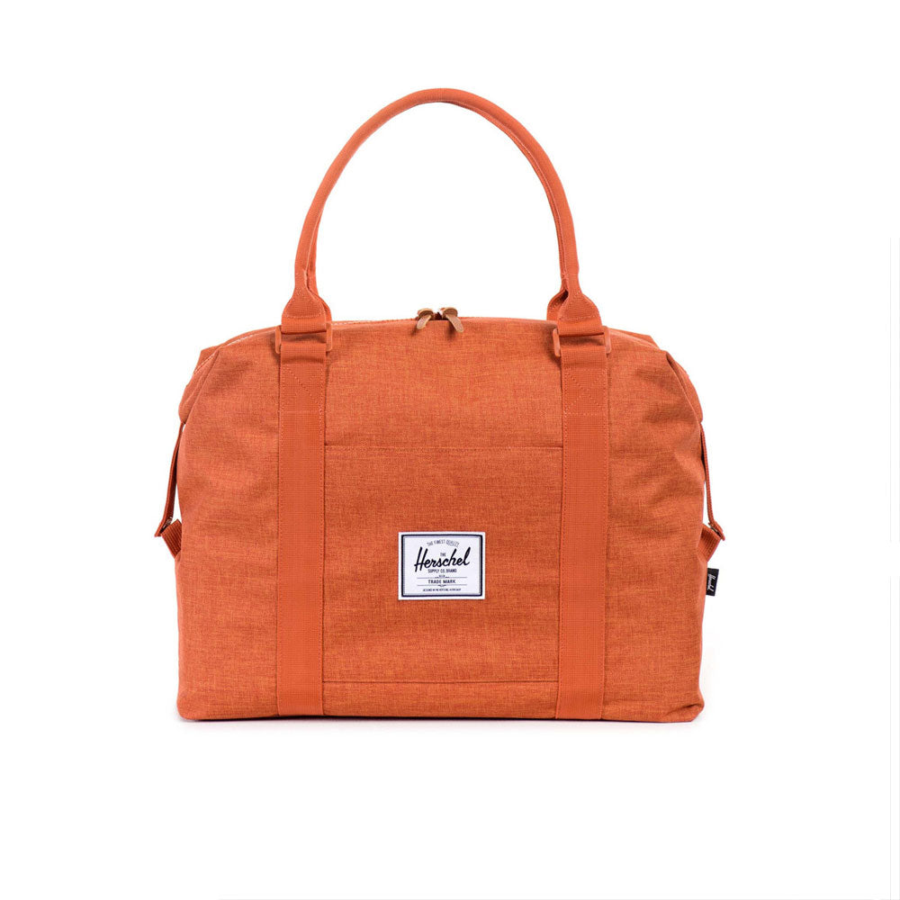 Herschel Strand Plus Poly Bag - Burnt Orange Crosshatch — available at Norwood