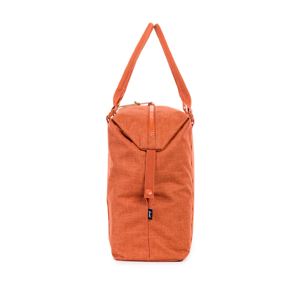 Herschel Strand Plus Poly Bag - Burnt Orange Crosshatch — available at Norwood