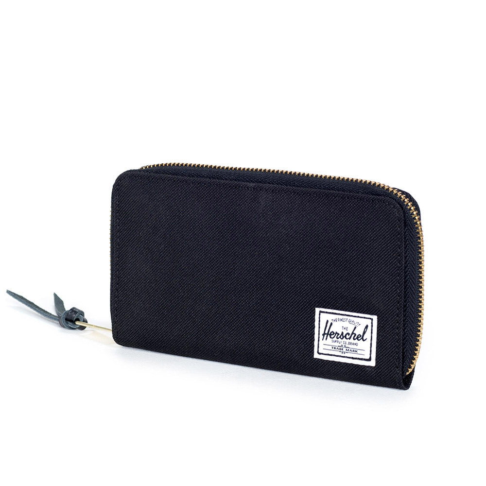 Herschel Thomas Wallet, 600D Poly Black — available at Norwood