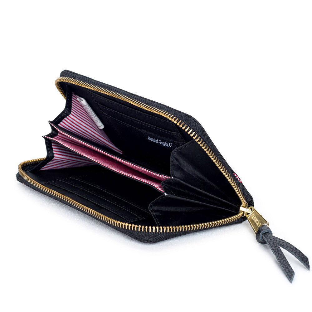 Herschel Thomas Wallet, 600D Poly Black — available at Norwood