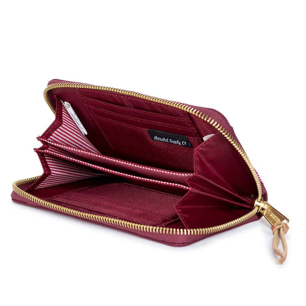 Herschel Thomas Wallet, 600D Poly Windsor Wine — available at Norwood