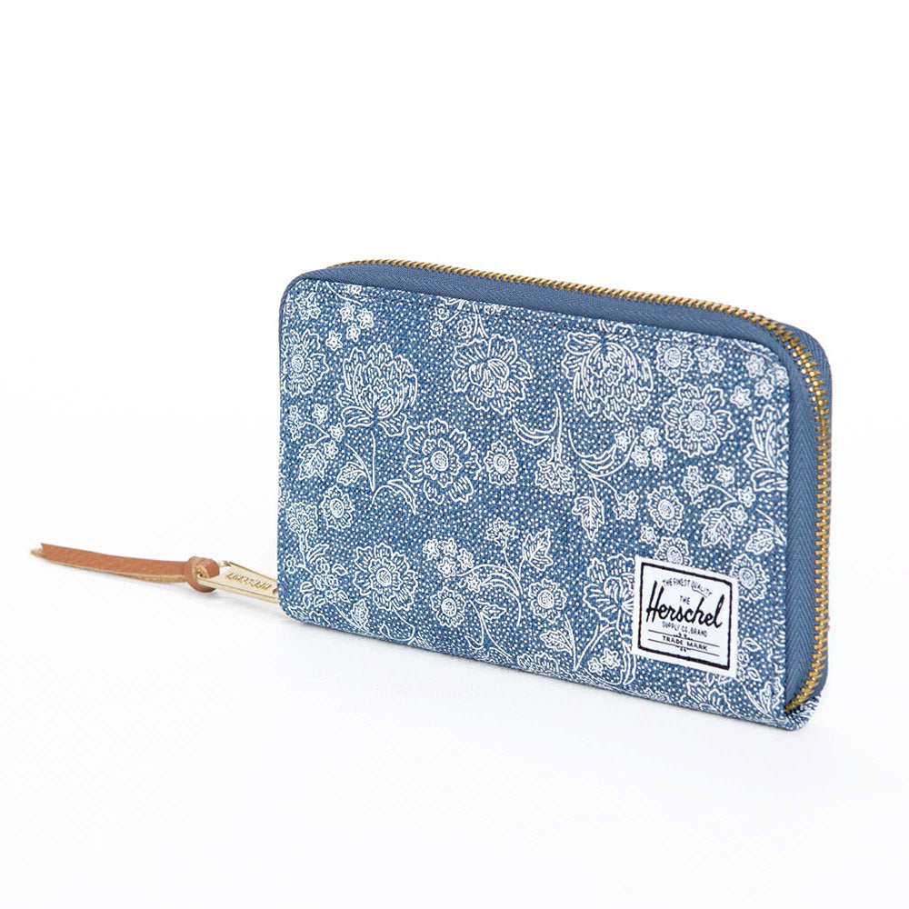 Herschel Thomas Wallet, Crosshatch Floral Chambray — available at Norwood