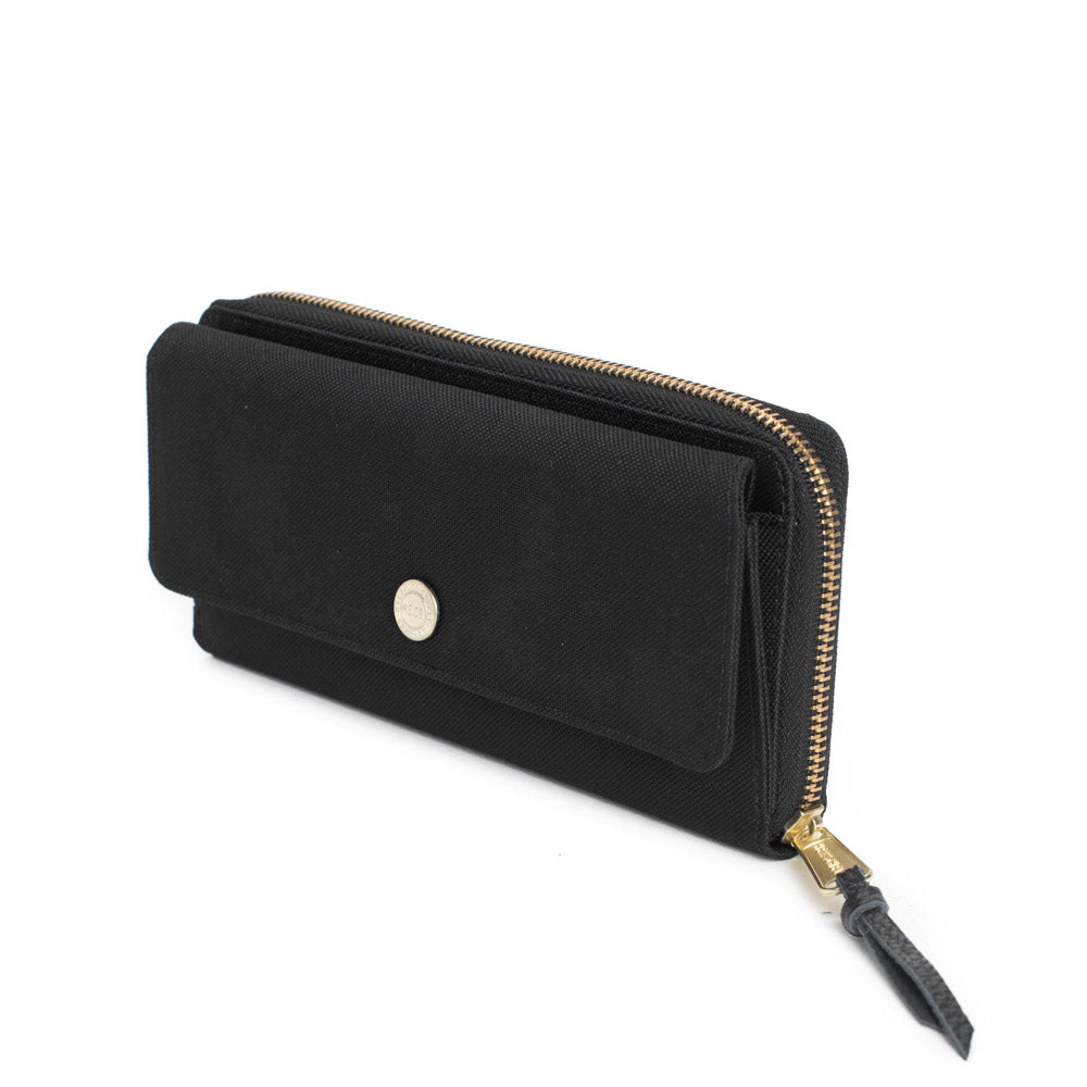 Herschel Avenue Wallet, 600D Poly Black — available at Norwood
