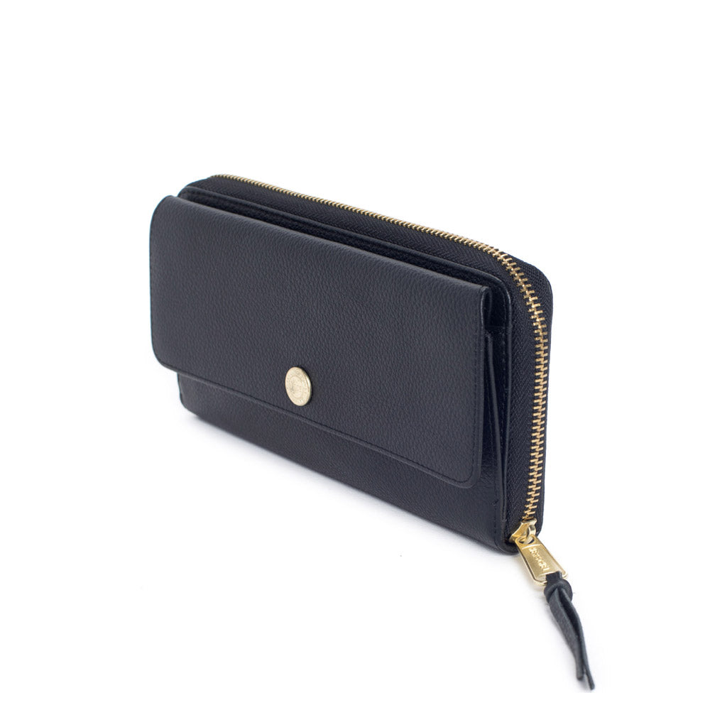Herschel Avenue Wallet, Black Leather — available at Norwood