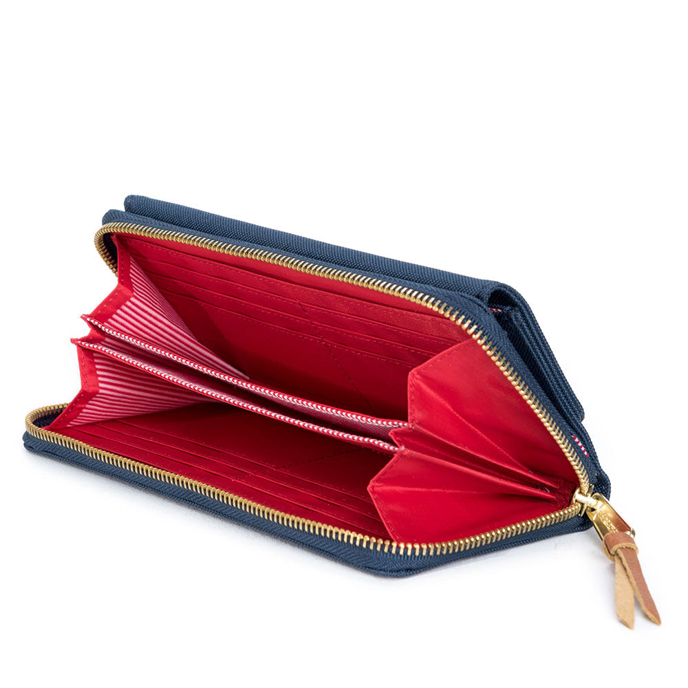 Herschel Avenue Wallet, 600D Poly Navy — available at Norwood