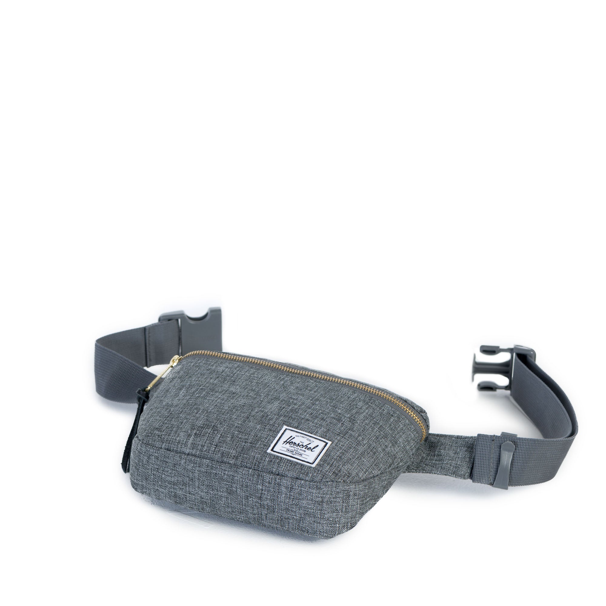Herschel Fifteen Hip Pack, raven crosshatch — available at Norwood
